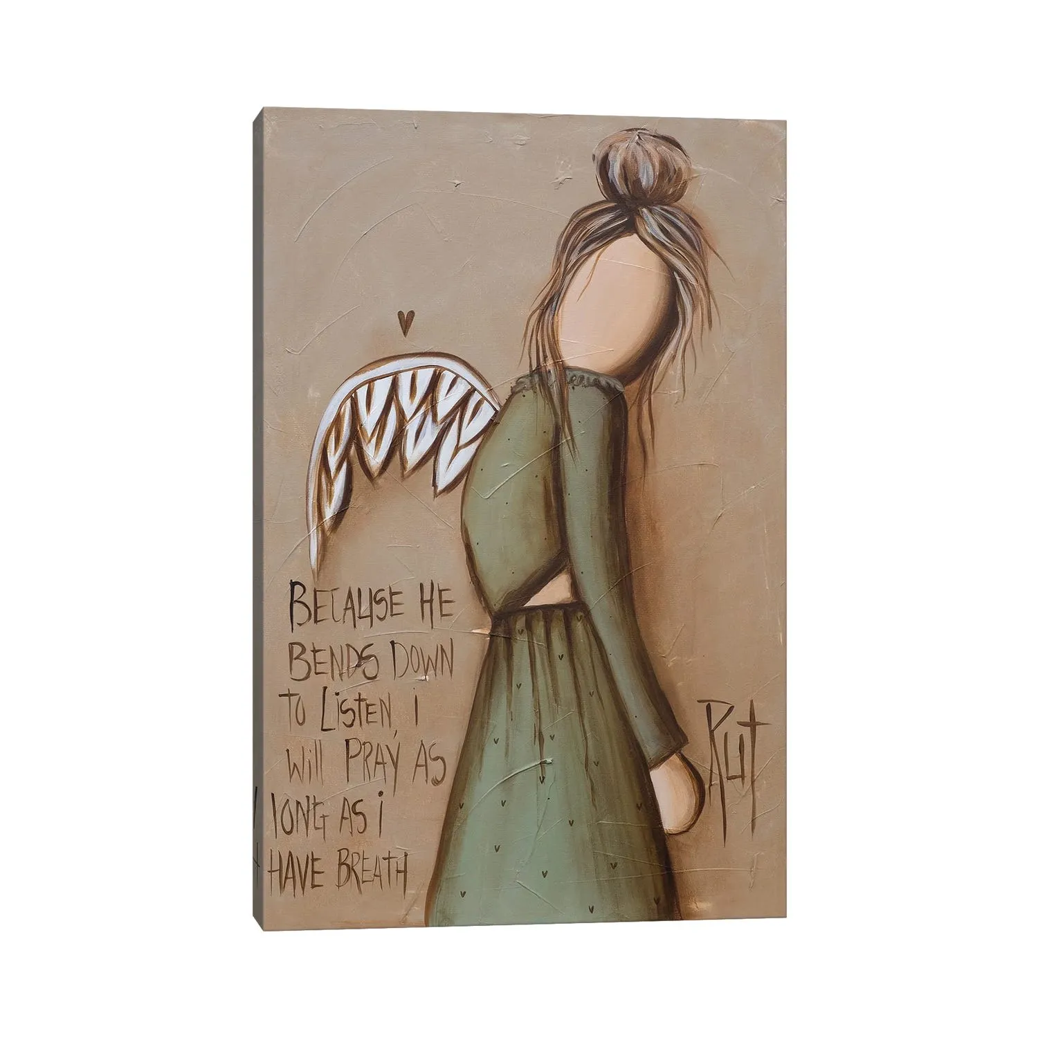 Because He Bends by Ruth's Angels - Canvas Gallery Wrap sold by Zulily