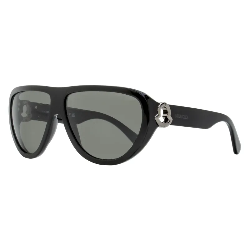 Moncler Anodize Sunglasses ML0246 01A Black 62mm made by Moncler
