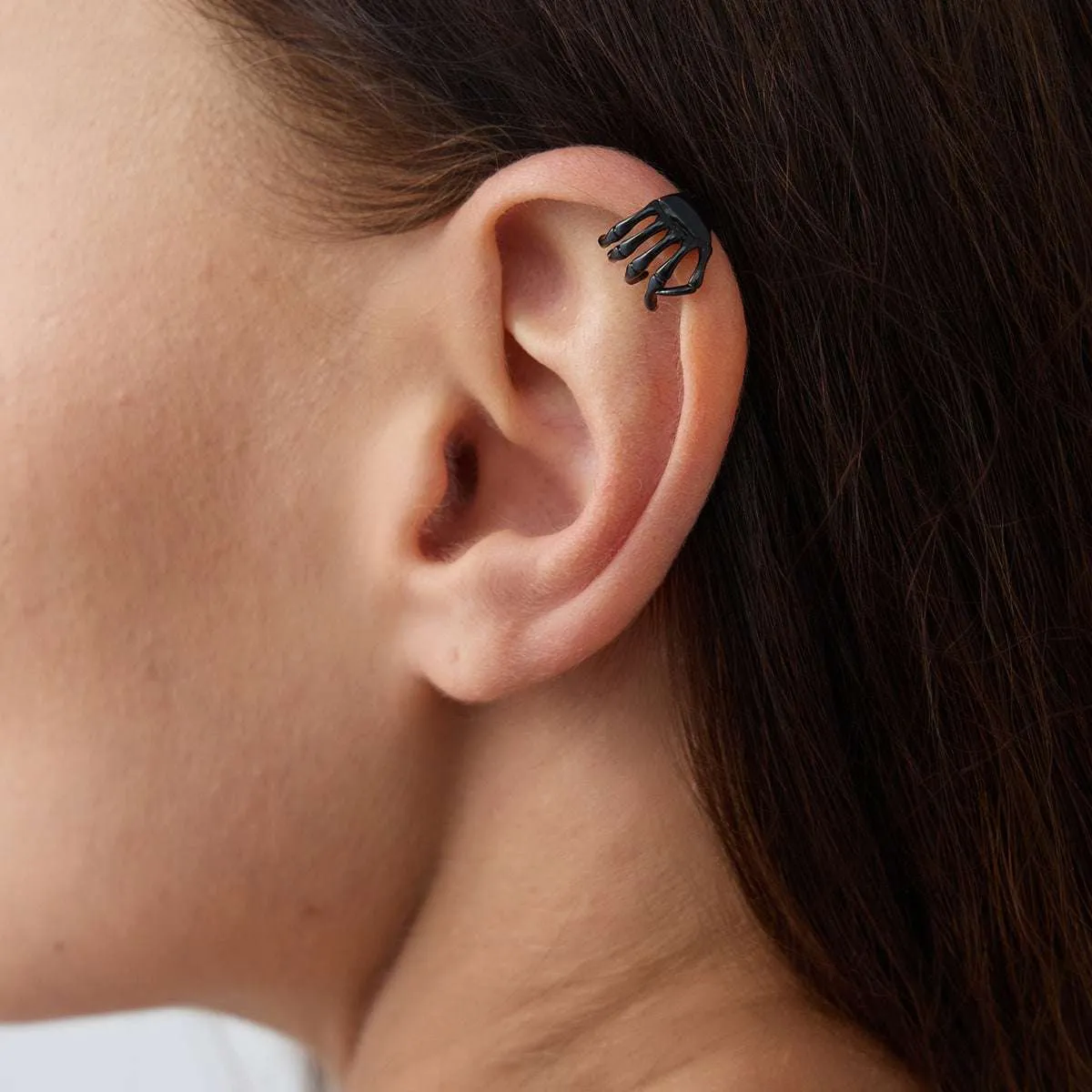 Blacktone Zombie Hand Ear Cuff sold by Zulily