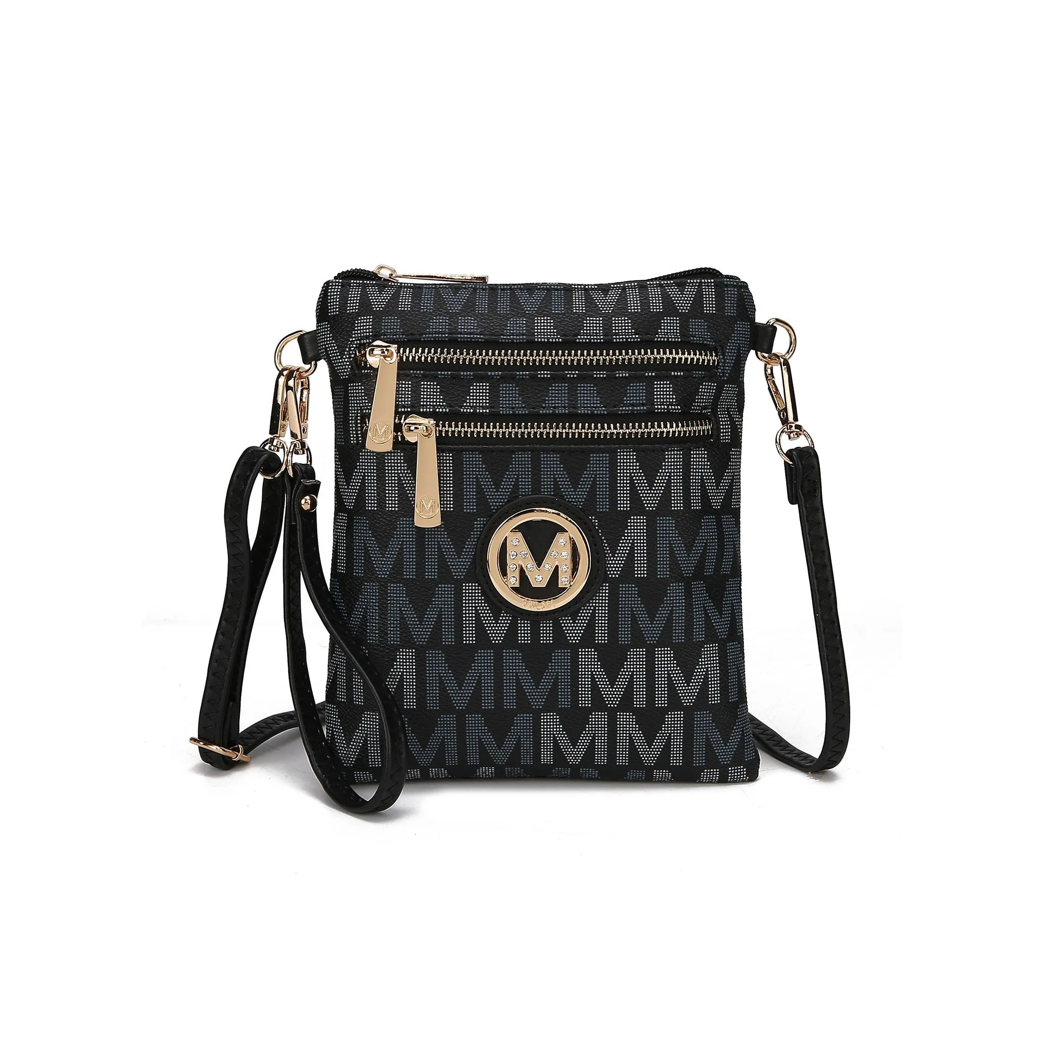 MKF Collection Women's Gaia Milan Signature Crossbody Bag sold by Zulily