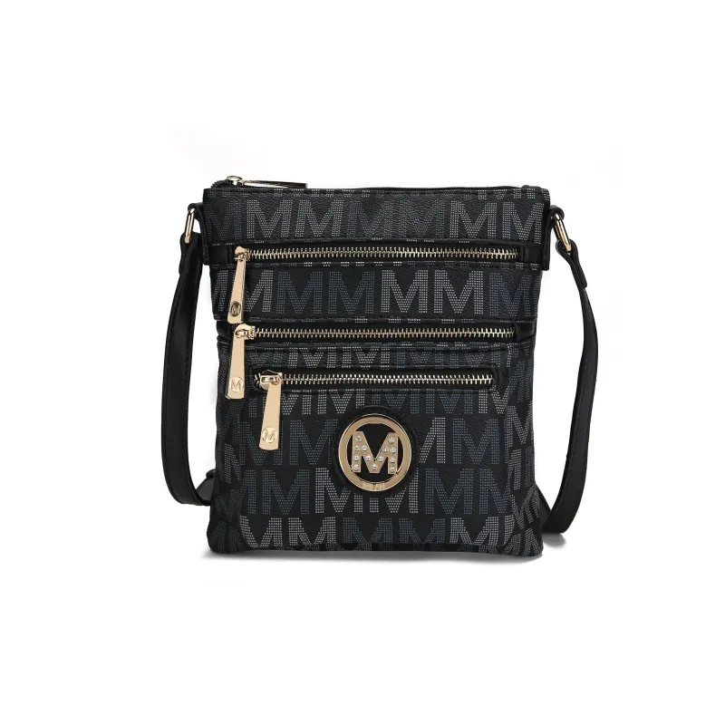 MKF Collection Women's Beatrice Signature Crossbody Bag made by MKF Collection