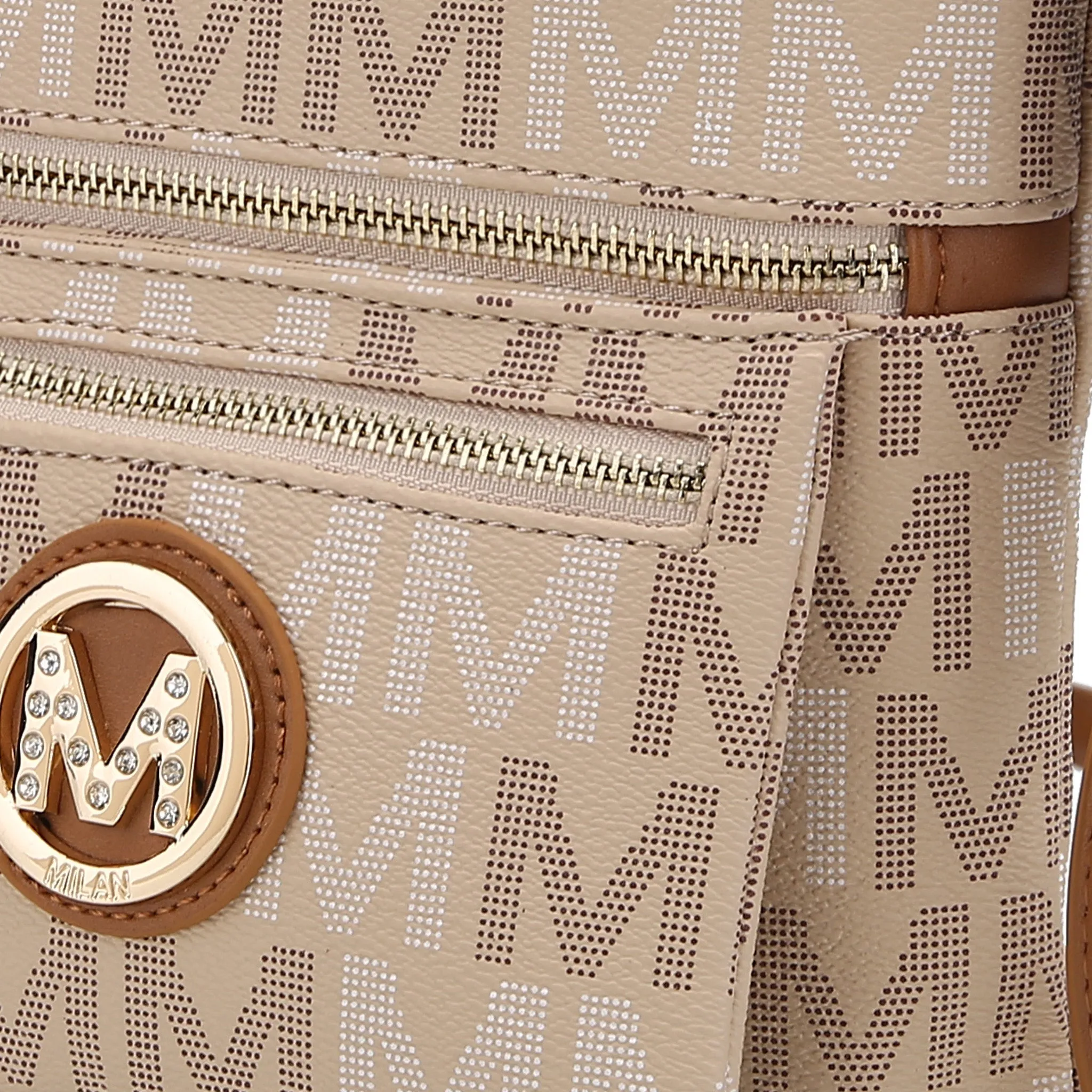 MKF Collection Women's Beatrice Signature Crossbody Bag sold by Zulily product image thumbnail 5