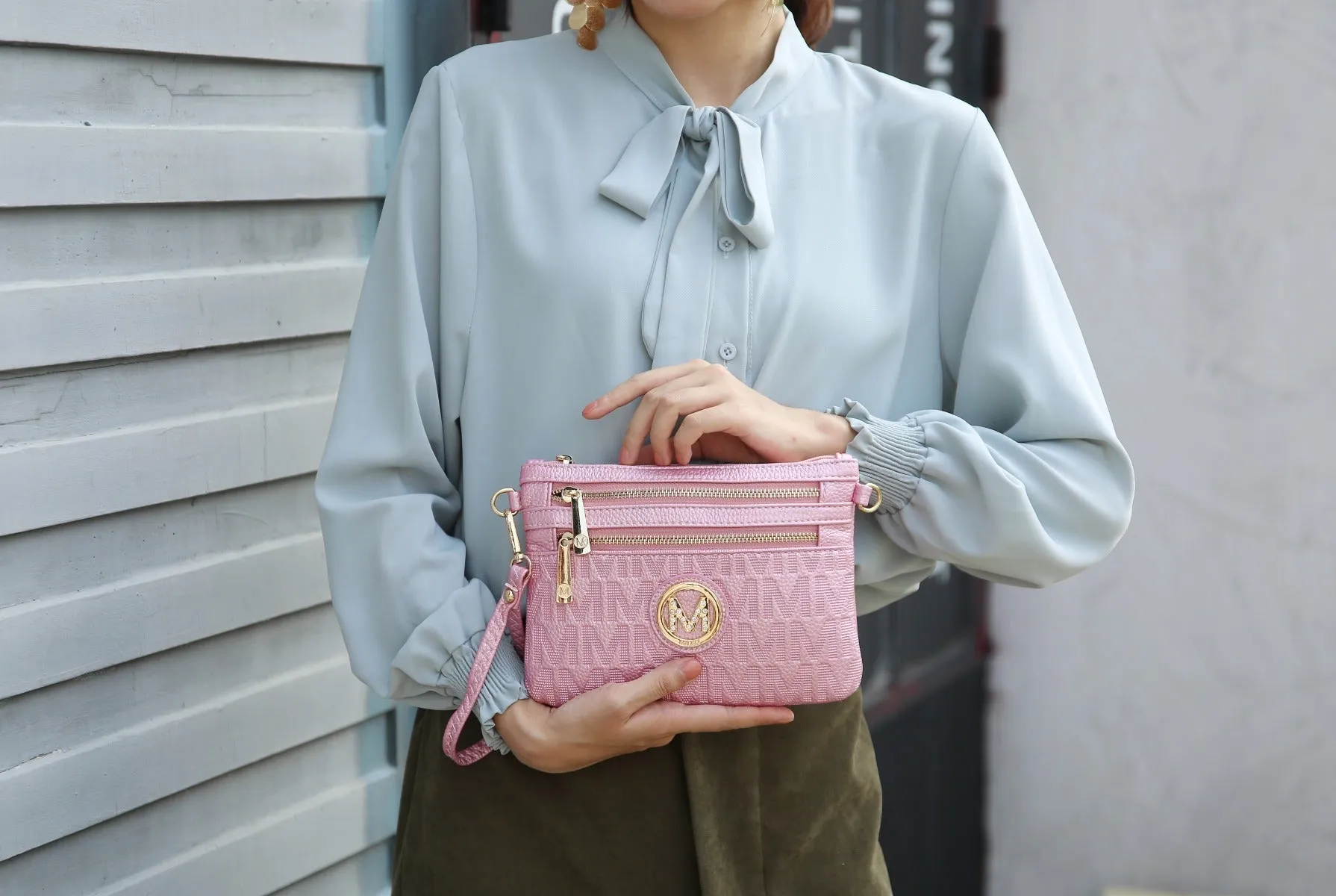 MKF Collection Women's Roonie Signature Phone Crossbody Bag sold by Zulily product image thumbnail 2