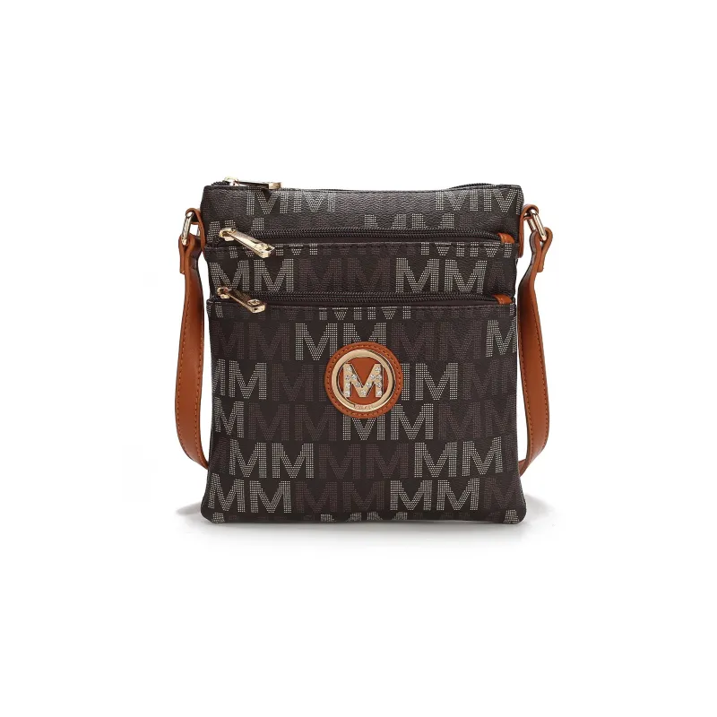 MKF Collection Women's Lemuel Signature Crossbody Bag made by MKF Collection