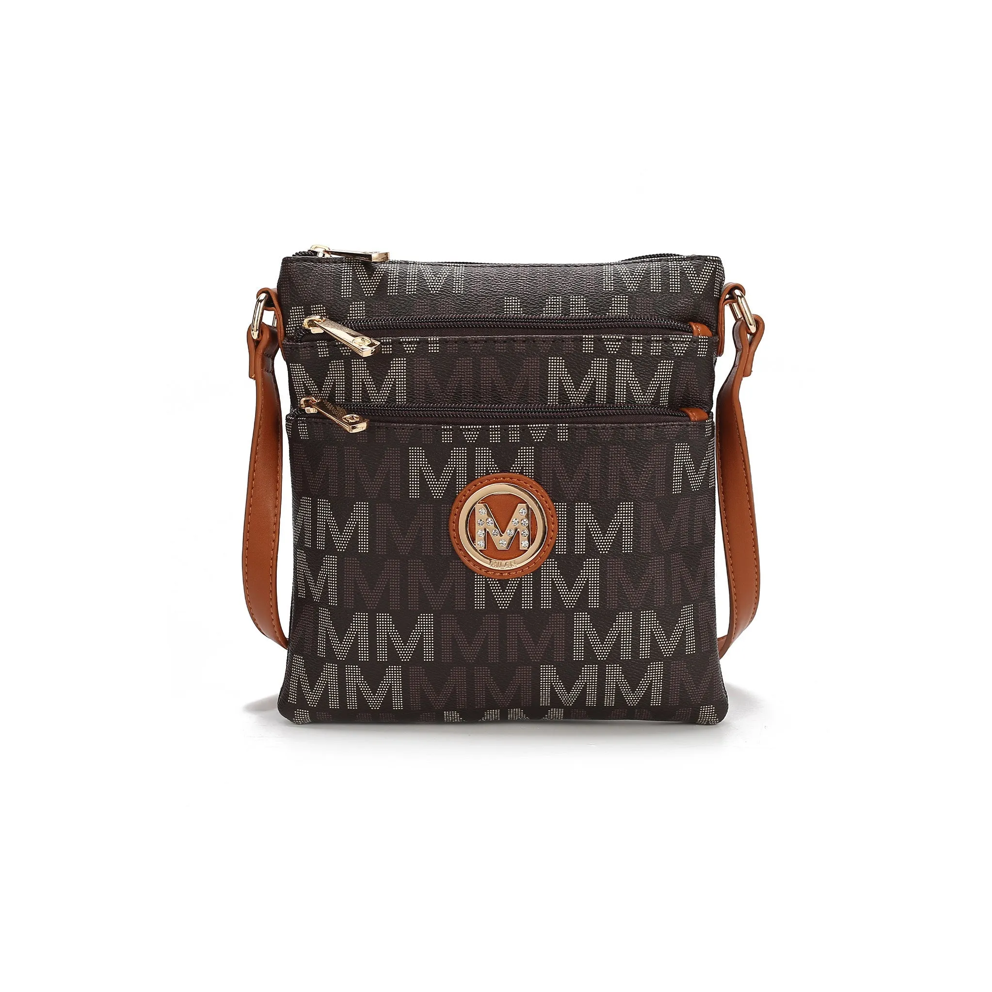 MKF Collection Women's Lemuel Signature Crossbody Bag sold by Zulily