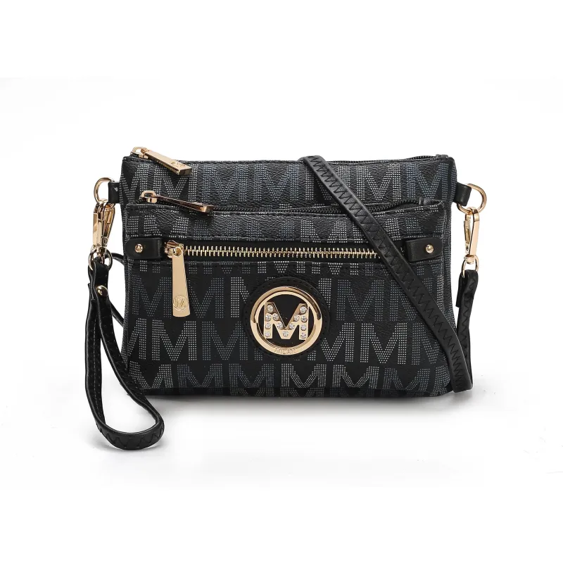 MKF Collection Women's Camren Signature Crossbody Bag made by MKF Collection