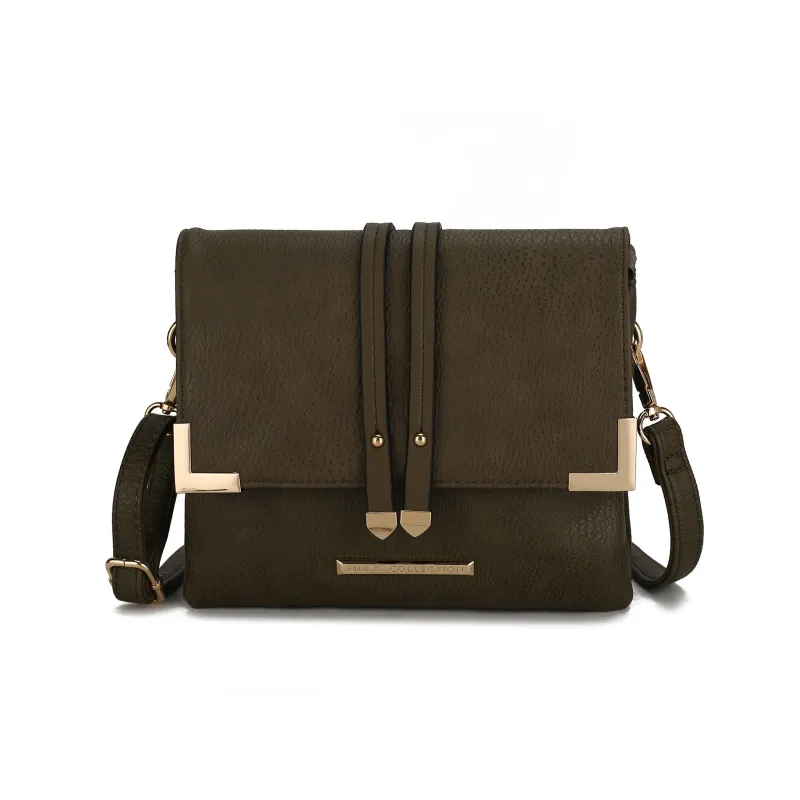 MKF Collection Women's Valeska Crossbody Bag made by MKF Collection