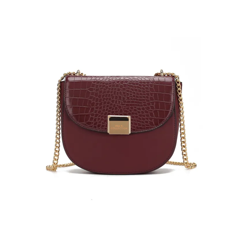 MKF Collection Women's Brooklyn Embossed Crossbody Bag made by MKF Collection