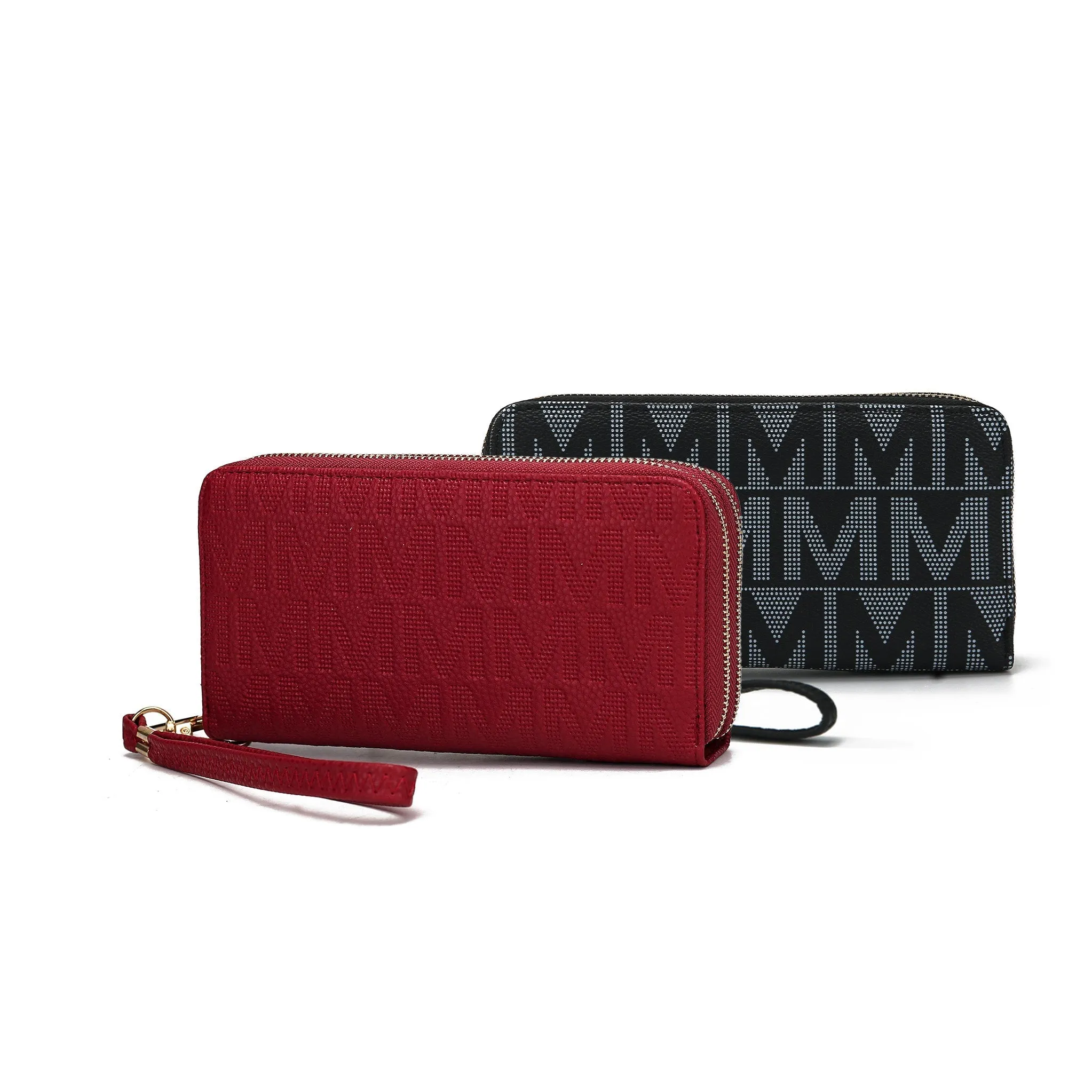 MKF Collection Women's Kathe Embossed M Signature Wallet Wristlet sold by Zulily product image thumbnail 4