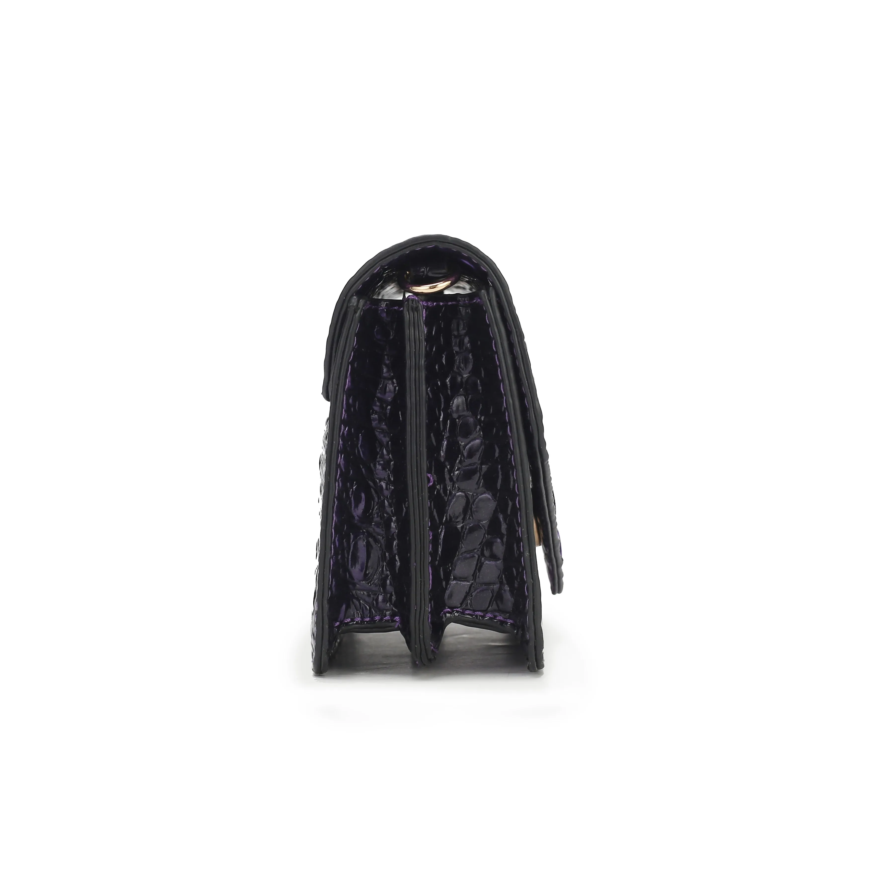 MKF Collection Women's Vanta Croc-Embossed Saddle Bag sold by Zulily product image thumbnail 4