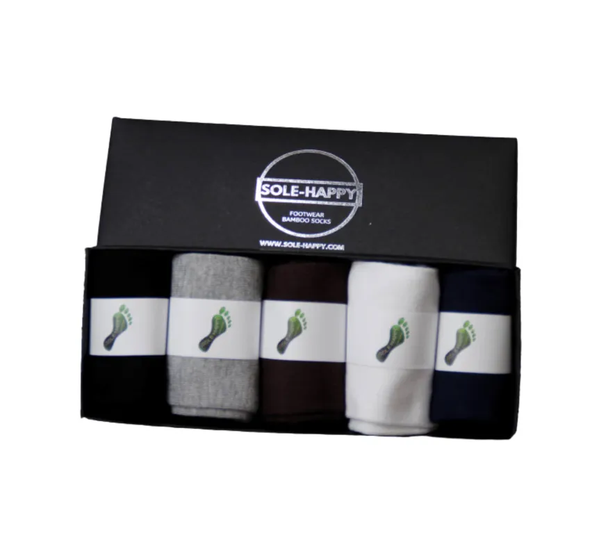 RG Sole Happy Gentlemen's Bamboo Socks made by RG