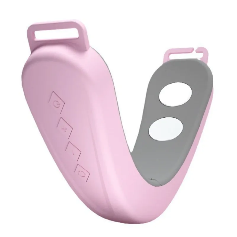 Microcurrent Double Chin Reducer, Facial Lifting Massager for Skin Tightening made by Leo Rosi