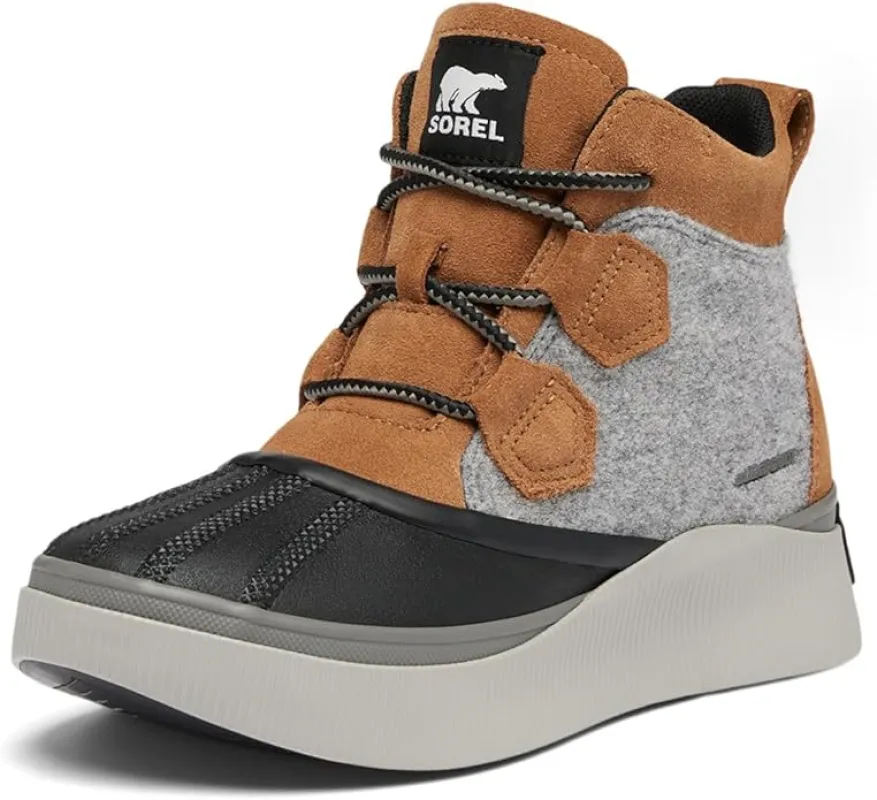 SOREL Women's Out N About lV Classic Waterproof Boot - Taffy, Dove - 6.5 made by Sorel