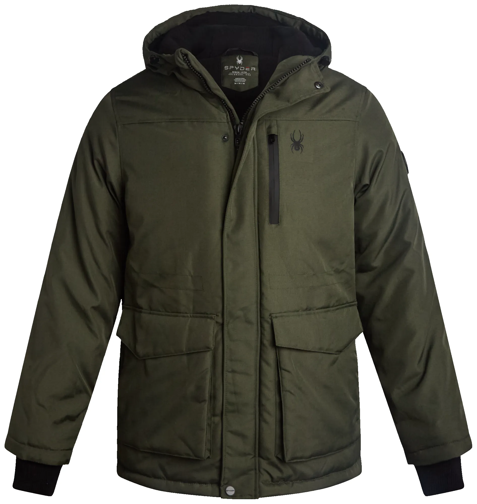 Spyder Men's Parka Jacket - Olive sold by Zulily