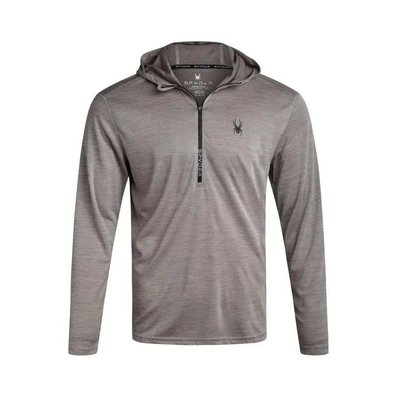 Spyder Men's Knit Half Zip - Grey made by Spyder