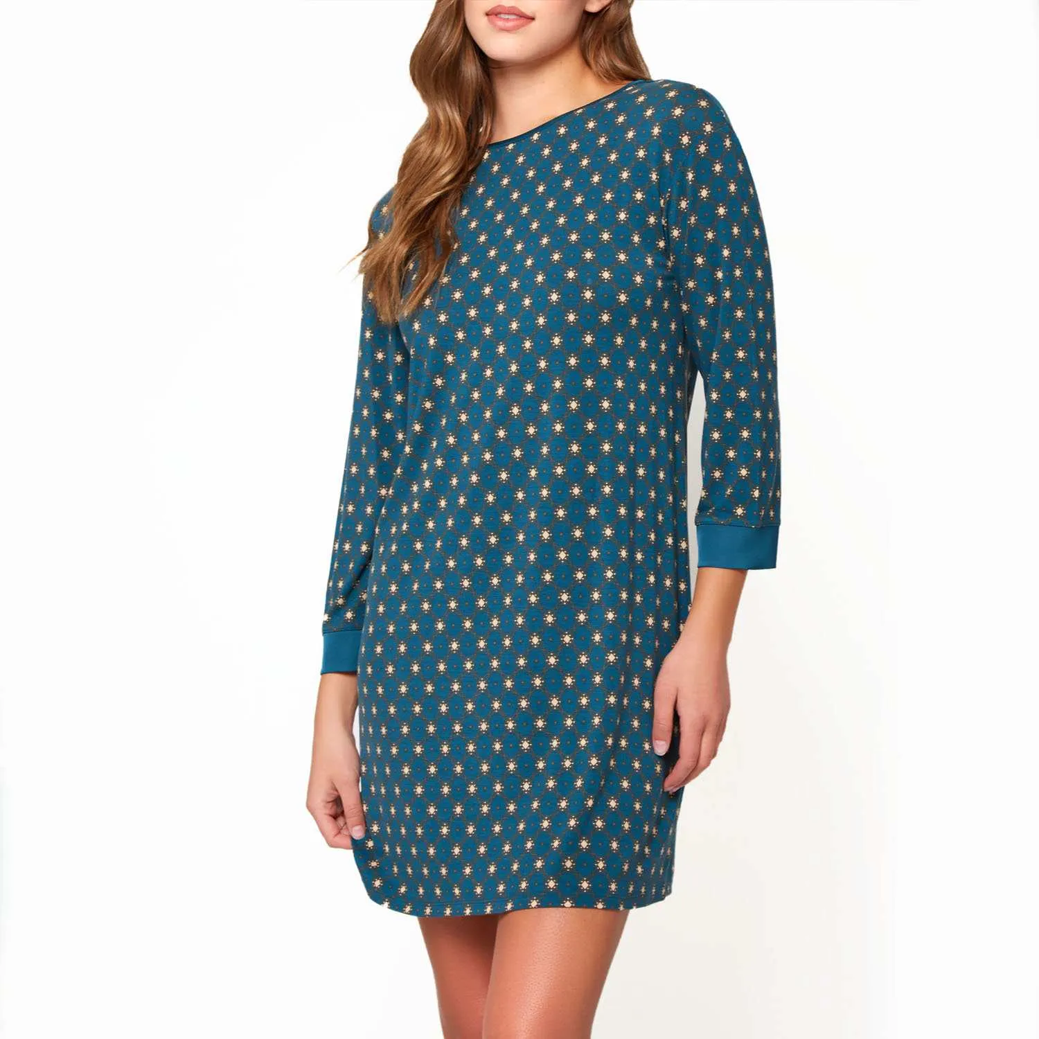 iCollection Long-sleeve Chemise Dress sold by Zulily product image thumbnail 5