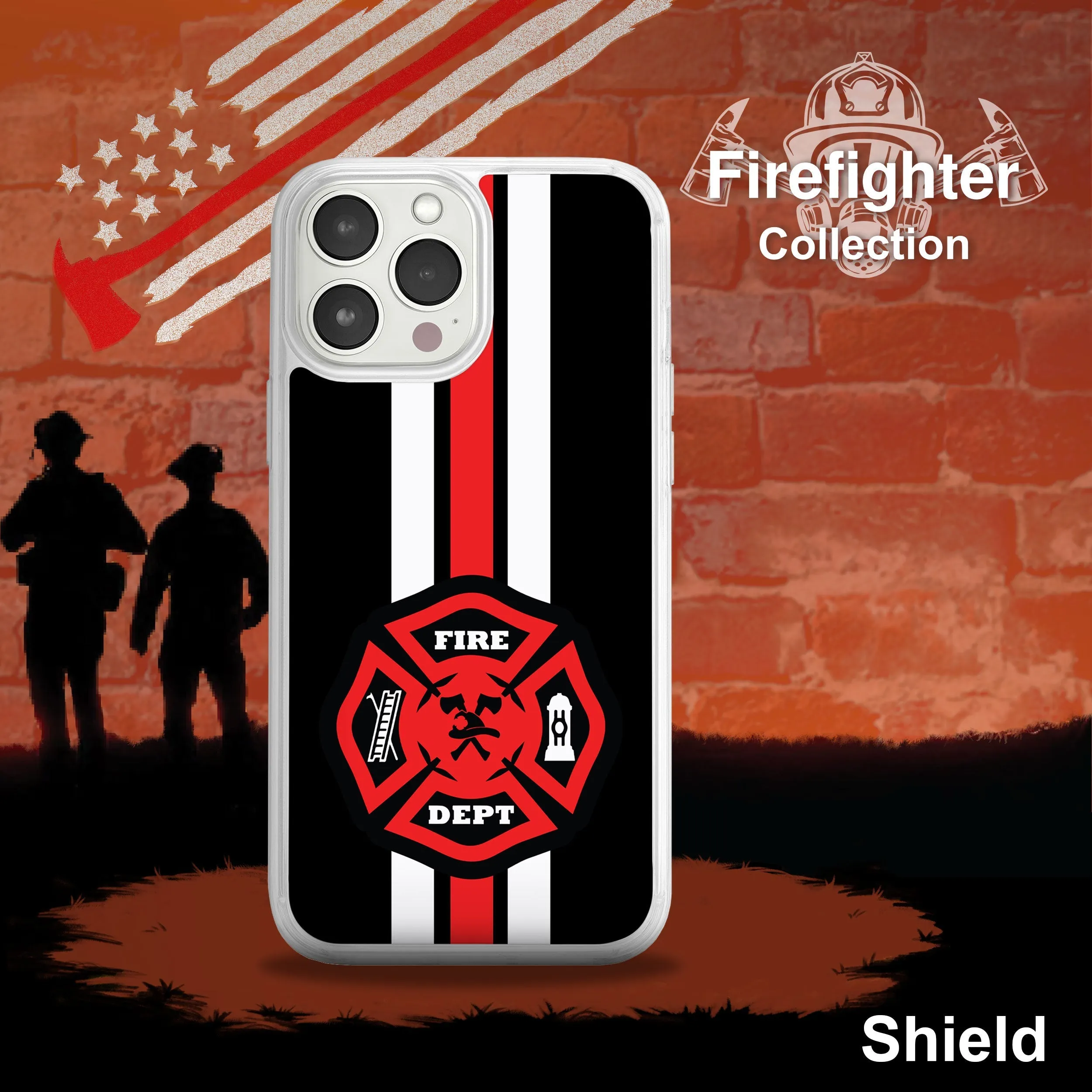 Firefighter HD Apple iPhone 12 Mag-Safe Phone Case sold by Zulily product image thumbnail 5