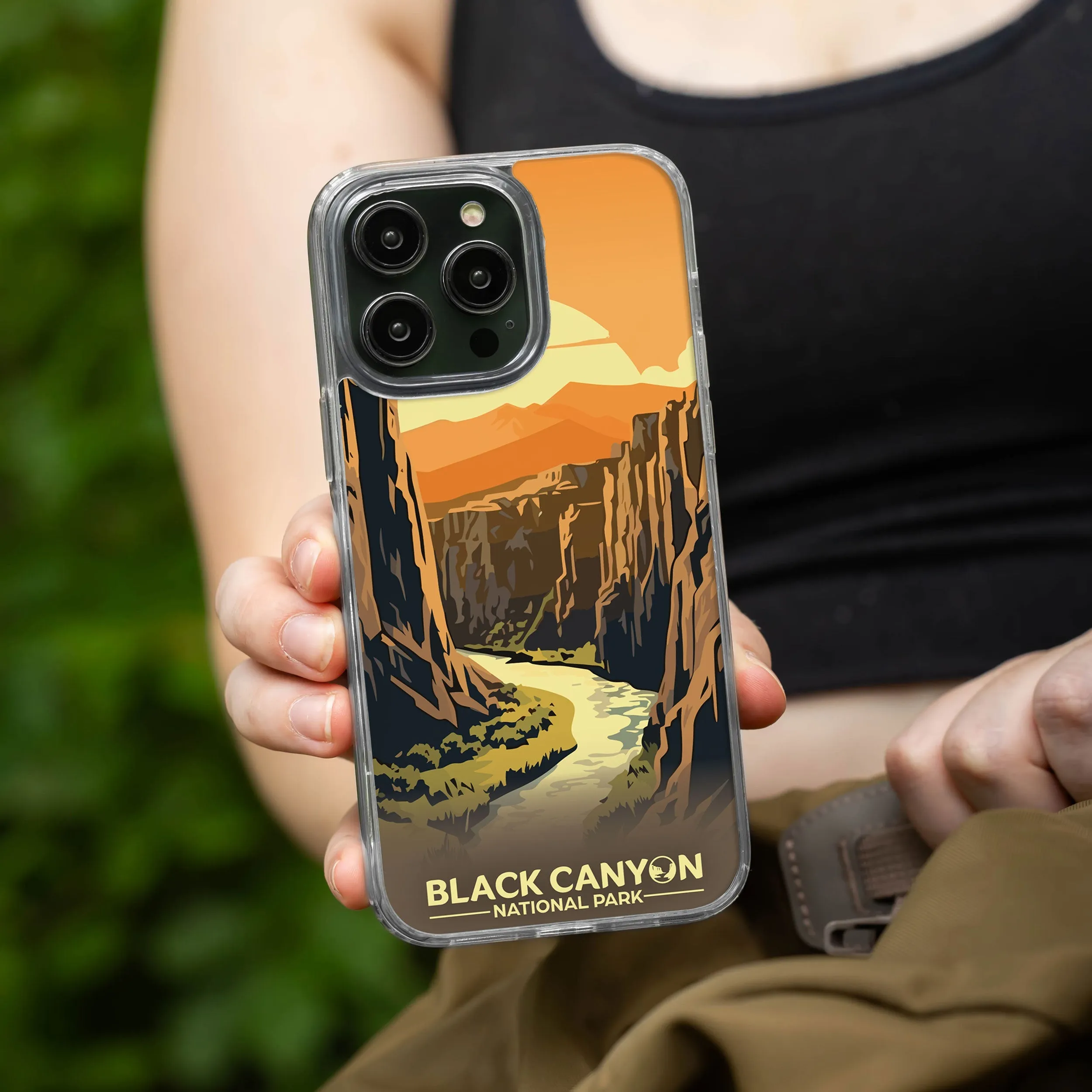 National Parks Black Canyon HD Apple iPhone 16 Mag-Safe Phone Case sold by Zulily product image thumbnail 3