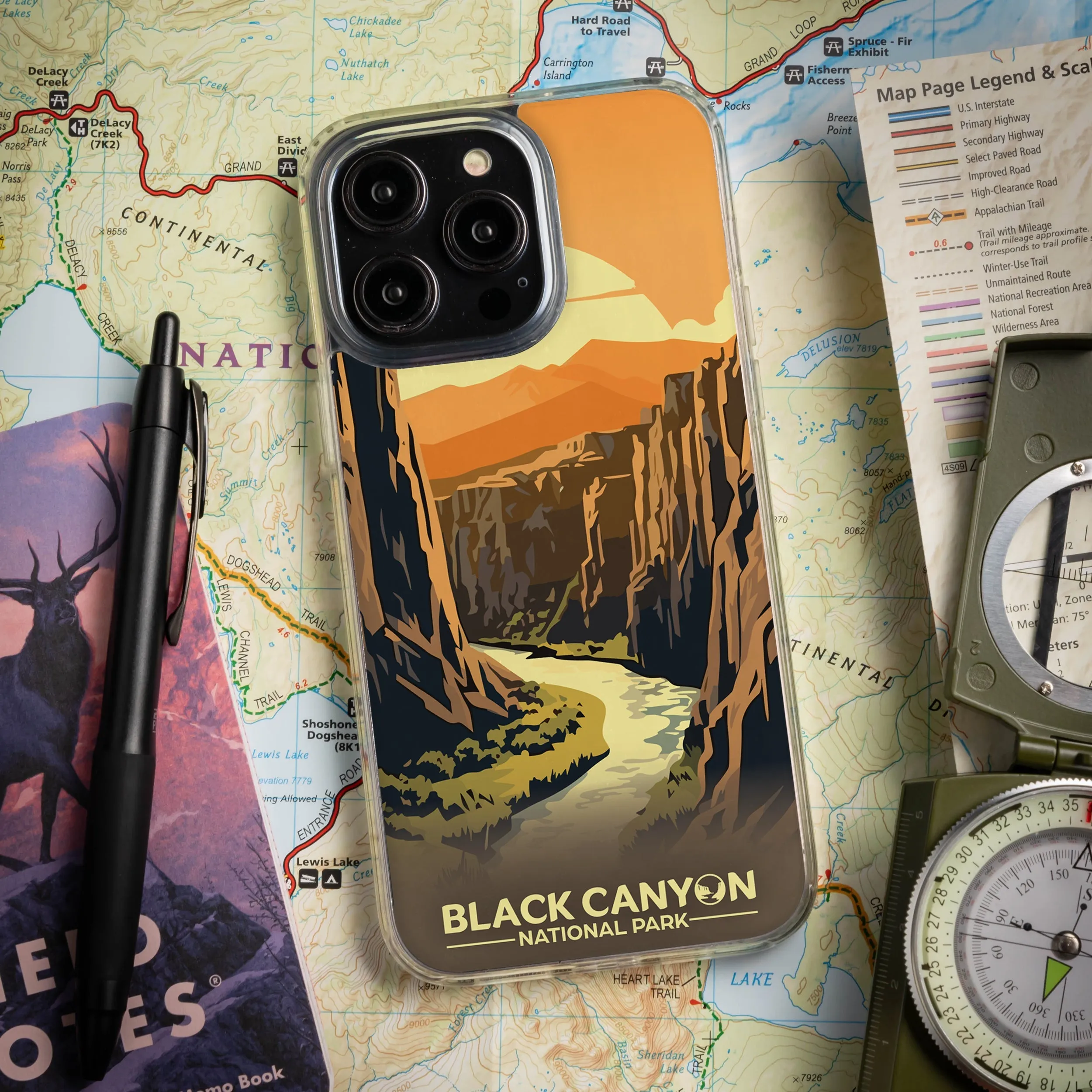 National Parks Black Canyon HD Apple iPhone 16 Mag-Safe Phone Case sold by Zulily product image thumbnail 2