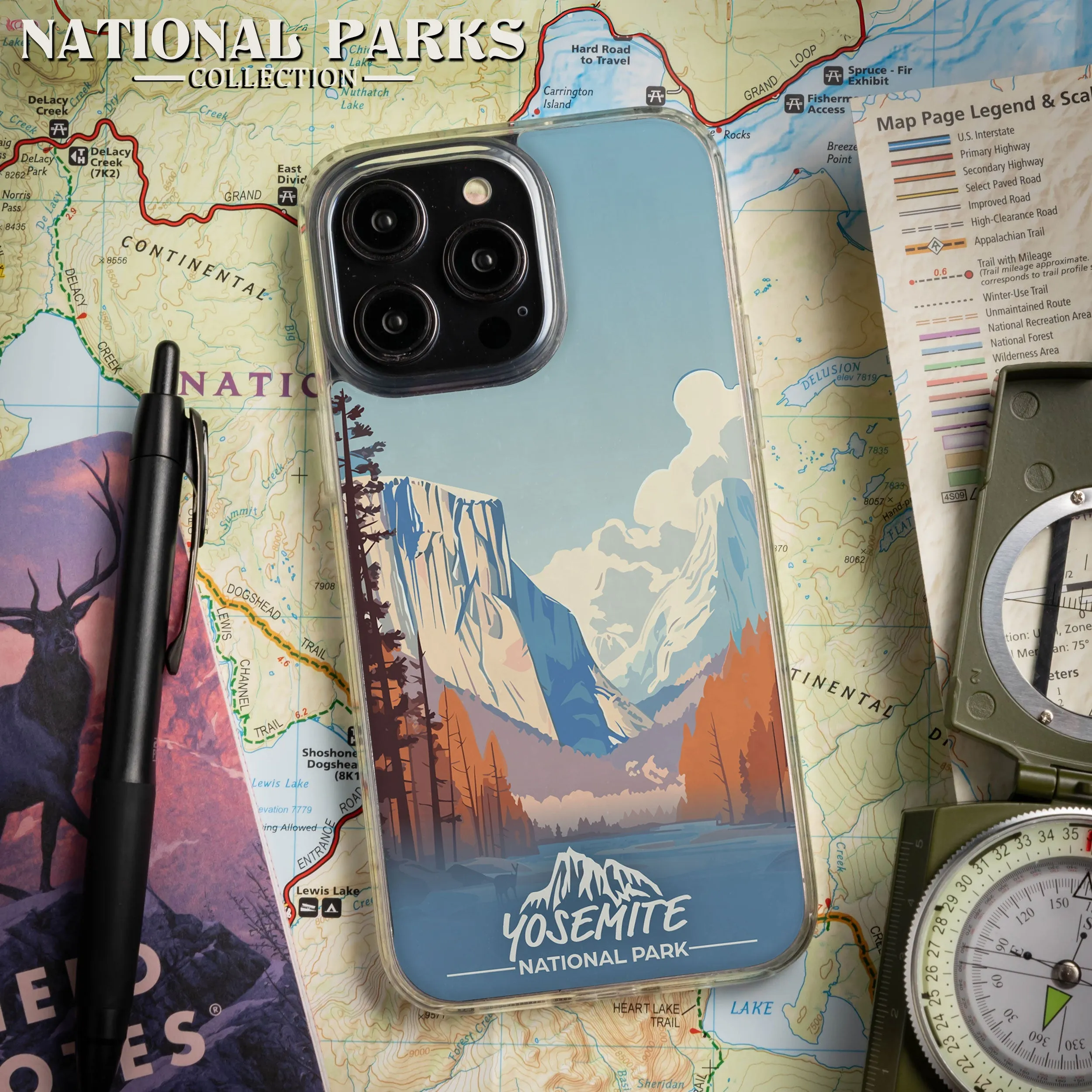 National Parks Yosemite HD Apple iPhone 16 Mag-Safe Phone Case sold by Zulily product image thumbnail 2