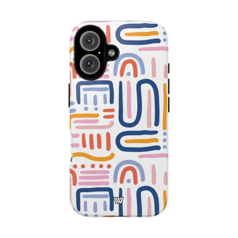 MEMPHIS BOLD LINES | Tough Phone Case made by Zulily