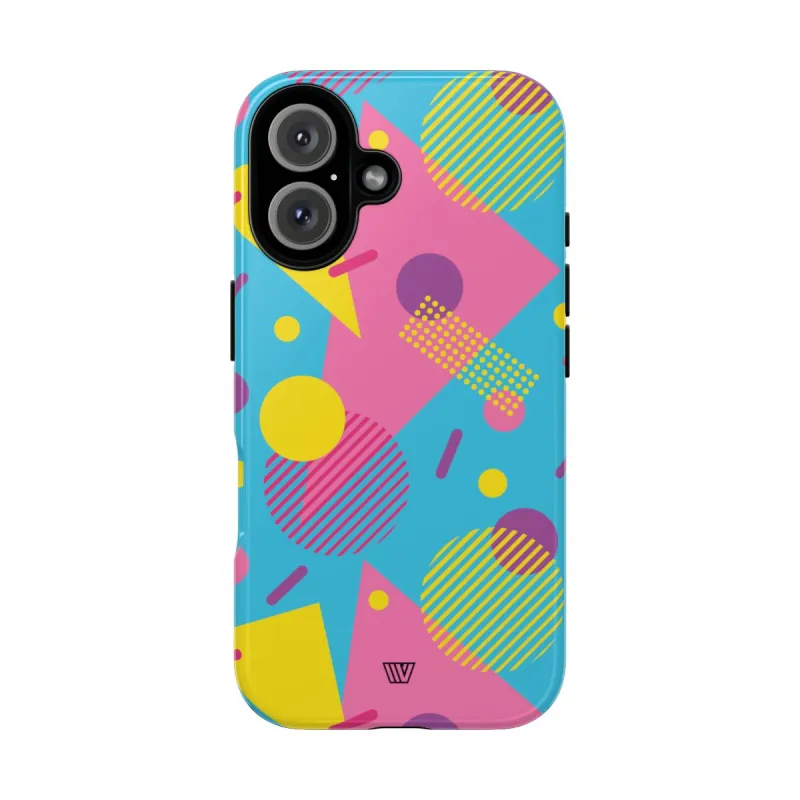 80s / 90s RETRO PATTERN LIGHT BLUE | Tough Phone Case made by Zulily