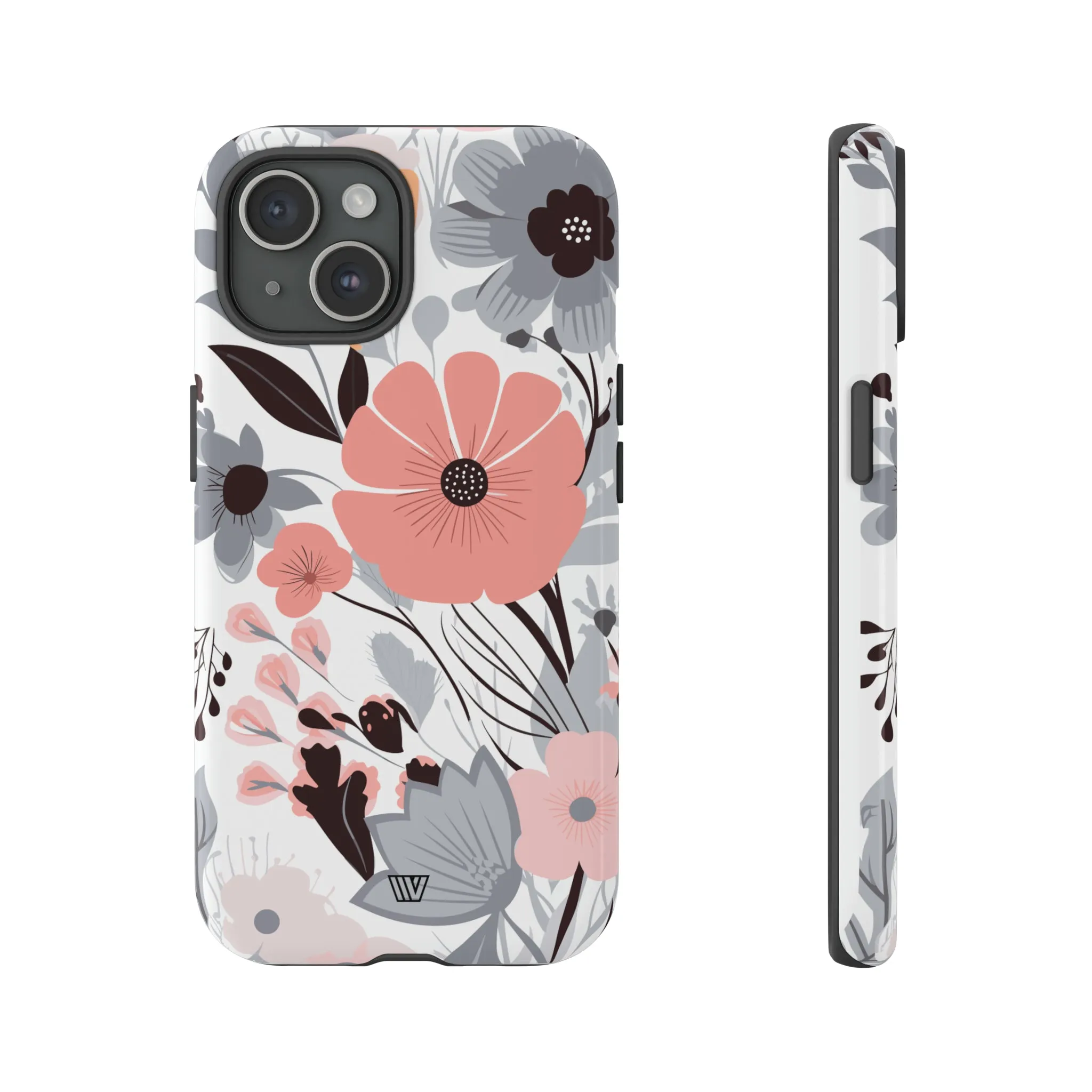 GRAY PASTEL FLOWERS | Tough Phone Case sold by Zulily product image thumbnail 2