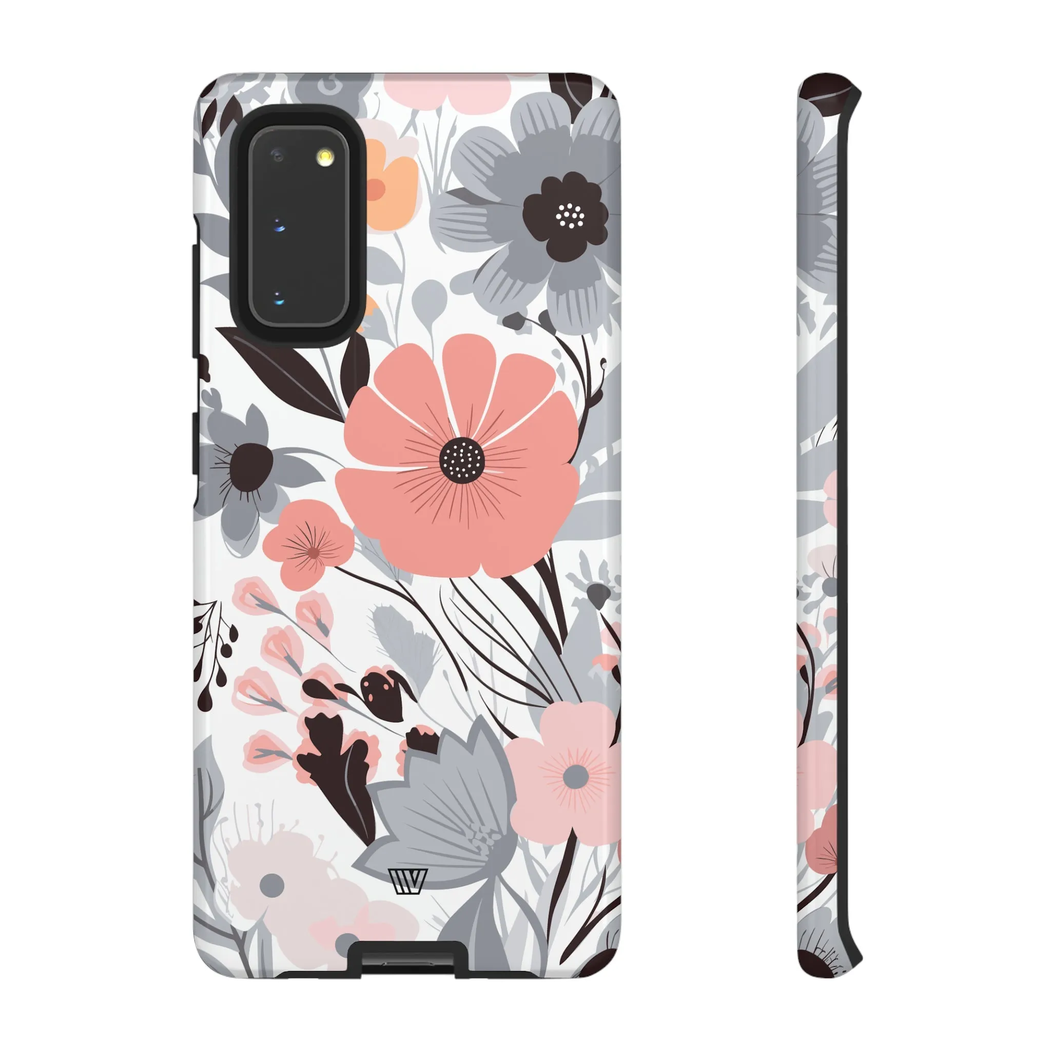 GRAY PASTEL FLOWERS | Tough Phone Case sold by Zulily product image thumbnail 3