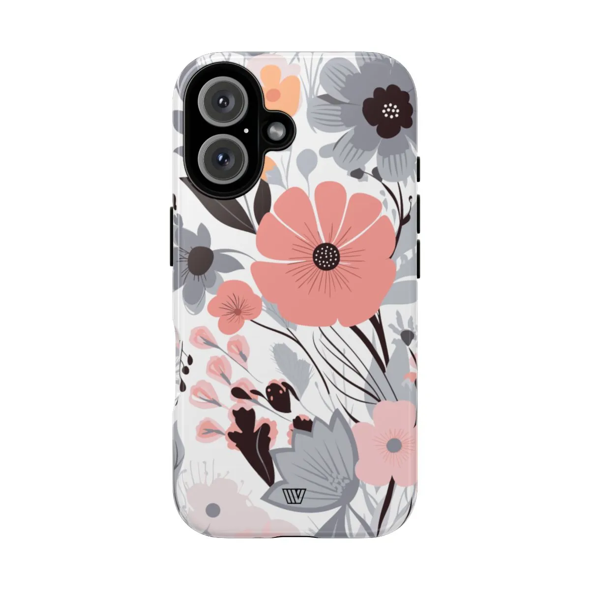 GRAY PASTEL FLOWERS | Tough Phone Case sold by Zulily