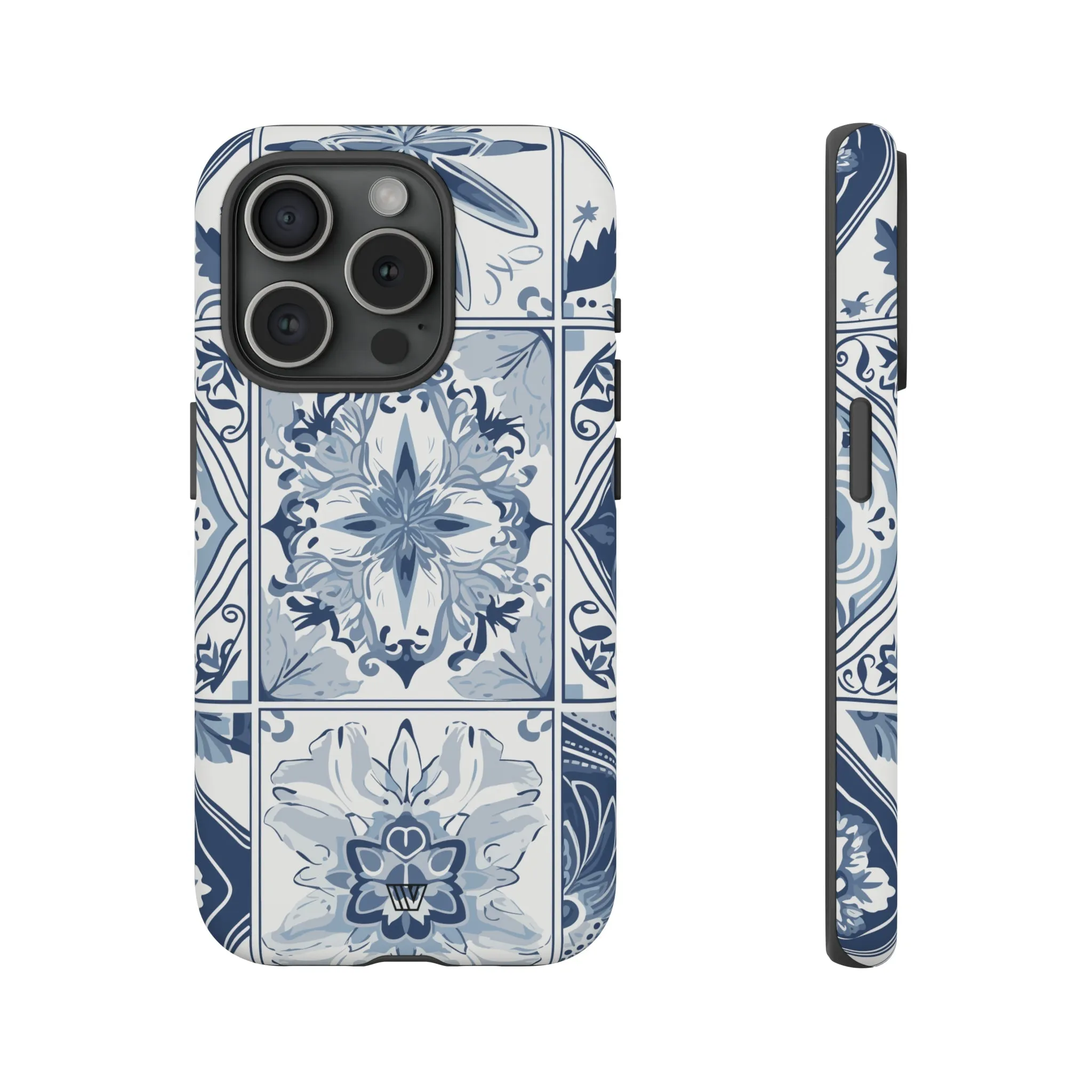 BLUE WHITE TILE | Tough Phone Case sold by Zulily product image thumbnail 5