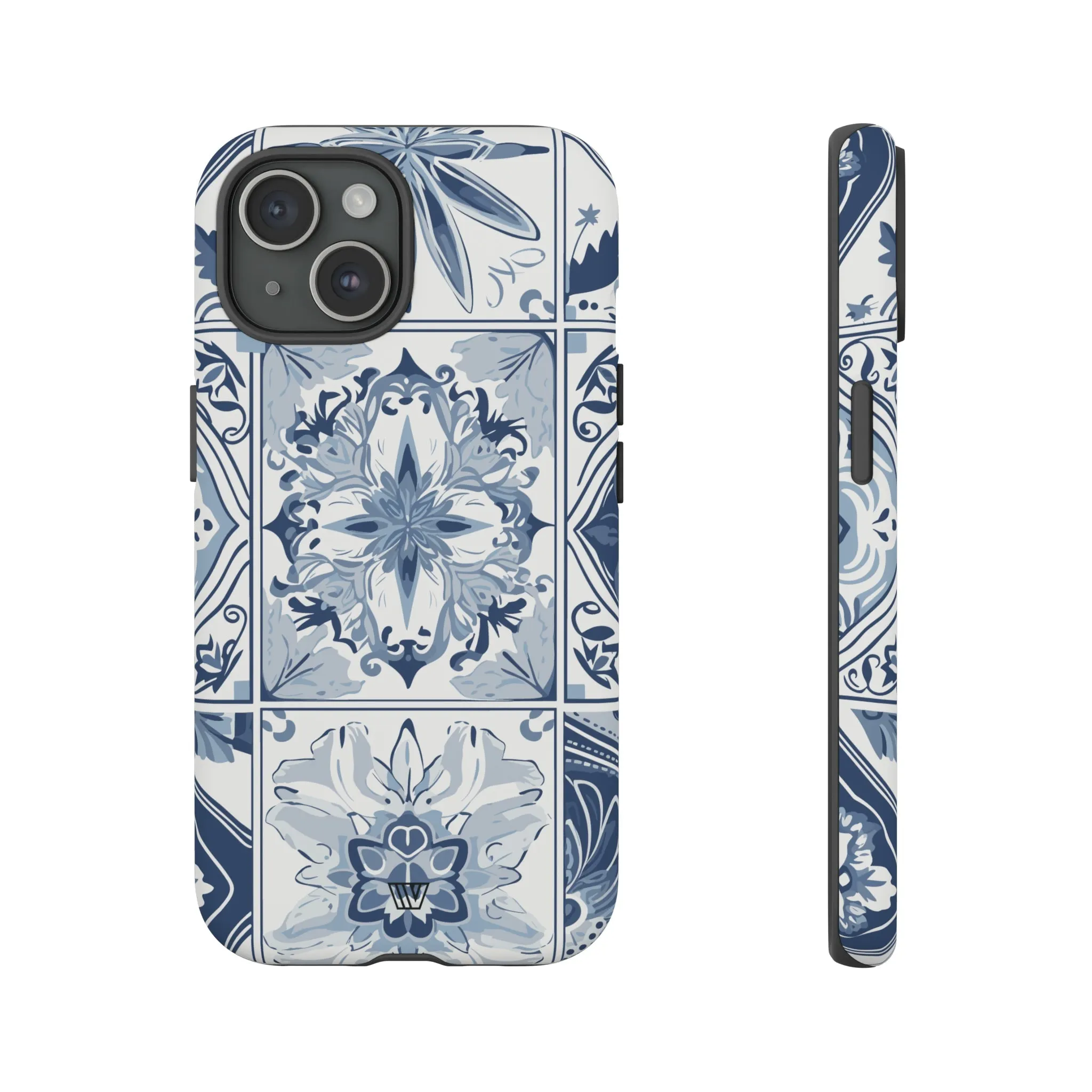 BLUE WHITE TILE | Tough Phone Case sold by Zulily product image thumbnail 3