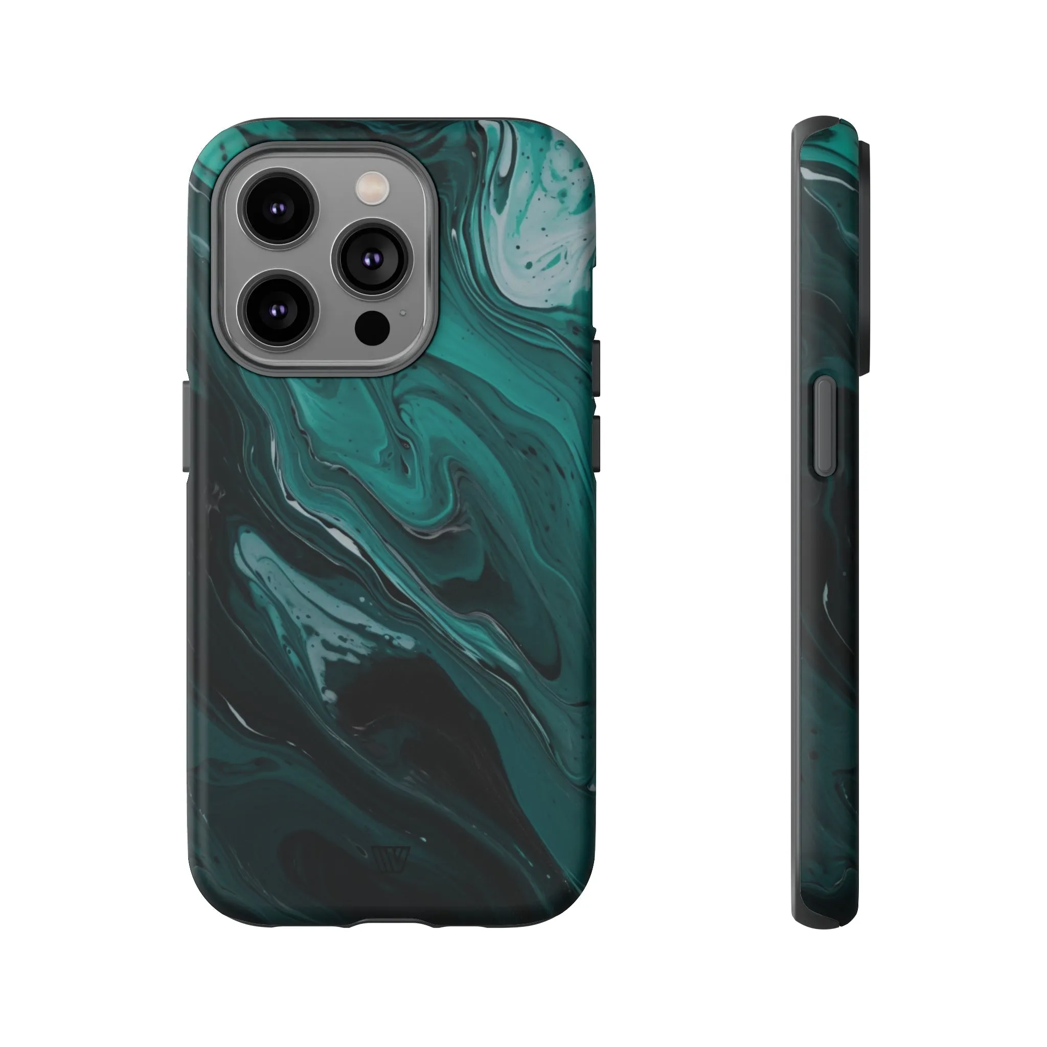 TEAL PAINT SWIRL | Tough Phone Case sold by Zulily product image thumbnail 5