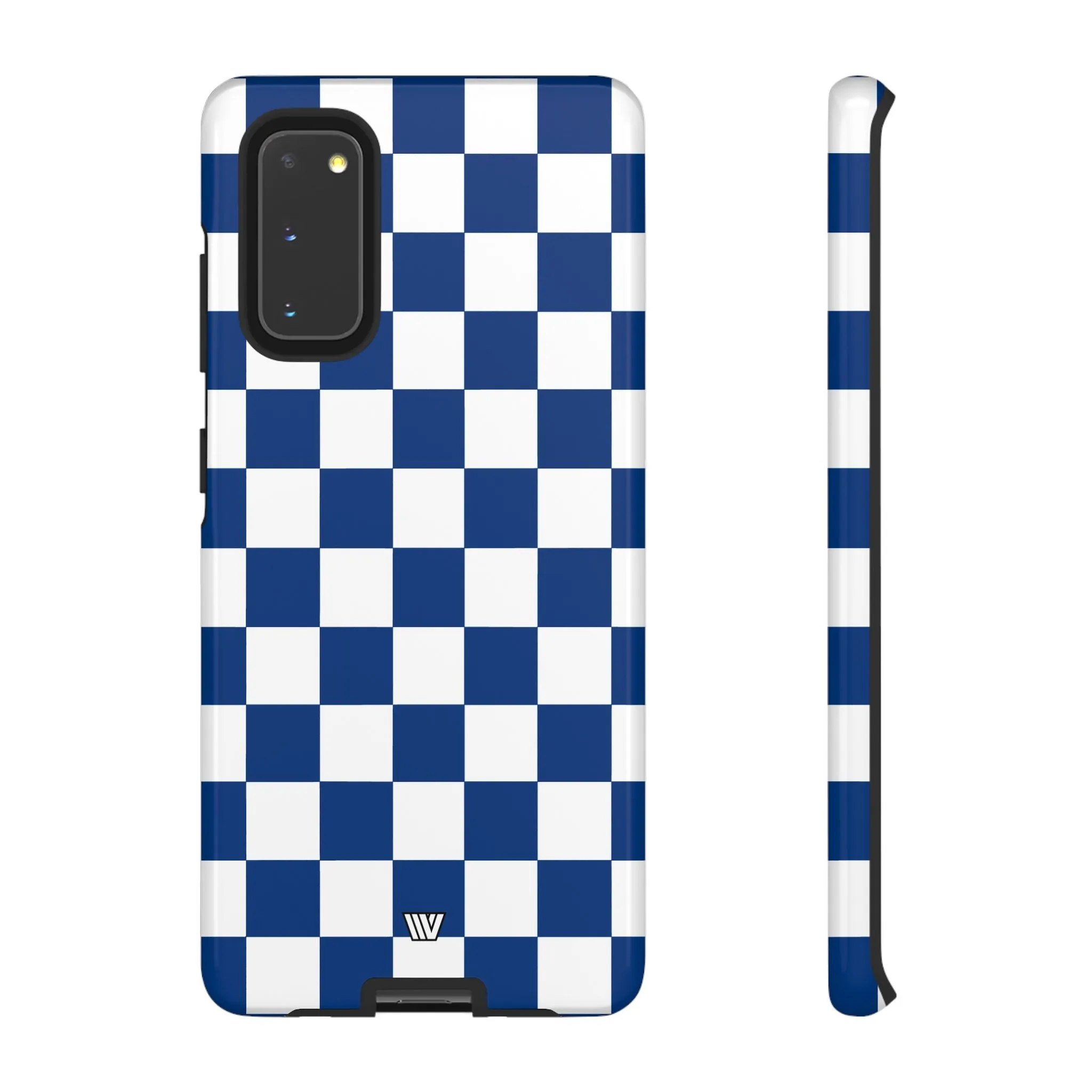 BLUE WHITE CHECKERBOARD | Tough Phone Case sold by Zulily product image thumbnail 2