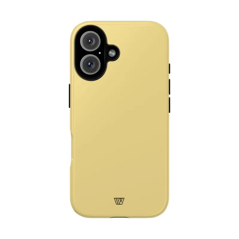 MUTED YELLOW SOLID | Tough Phone Case made by Zulily