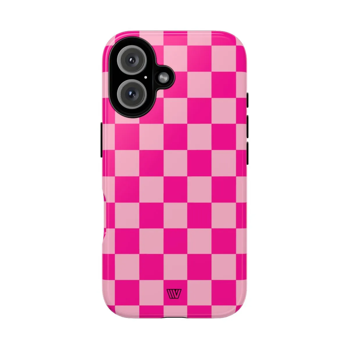 HOT PINK CHECKERBOARD | Tough Phone Case sold by Zulily