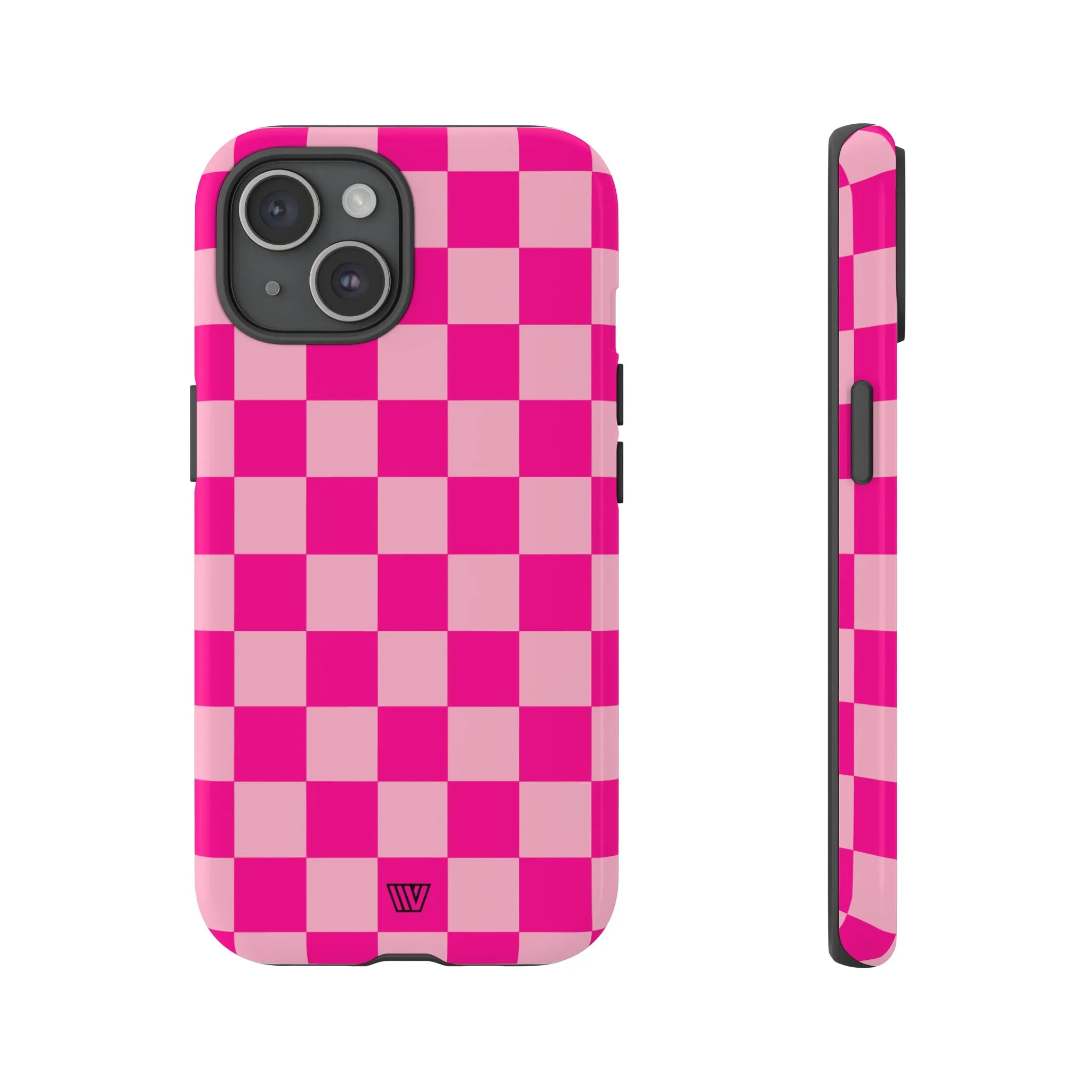 HOT PINK CHECKERBOARD | Tough Phone Case sold by Zulily product image thumbnail 2