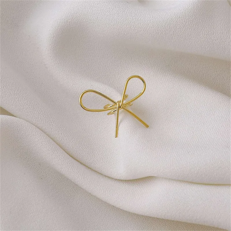 Goldtone Bow Ear Cuff made by Zulily