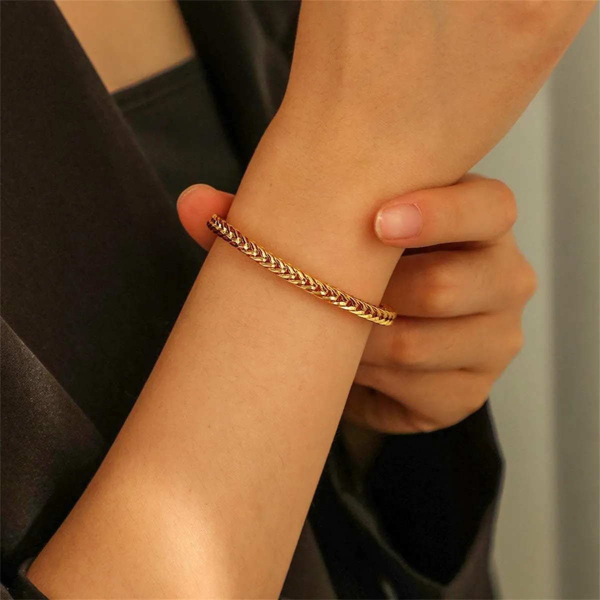 Goldtone Twine Bracelet sold by Zulily