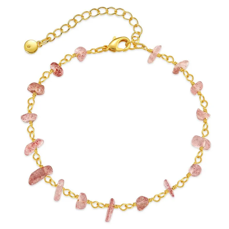 Pink Resin & Goldtone Bracelet made by Zulily