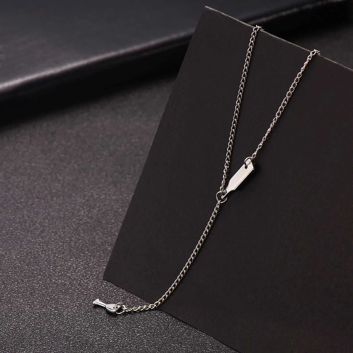 Silvertone Wine Lariat Necklace sold by Zulily