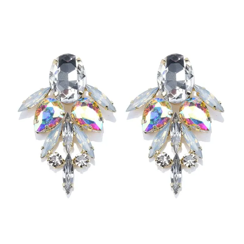 Crystal & Cubic Zirconia Drop Earrings made by Zulily
