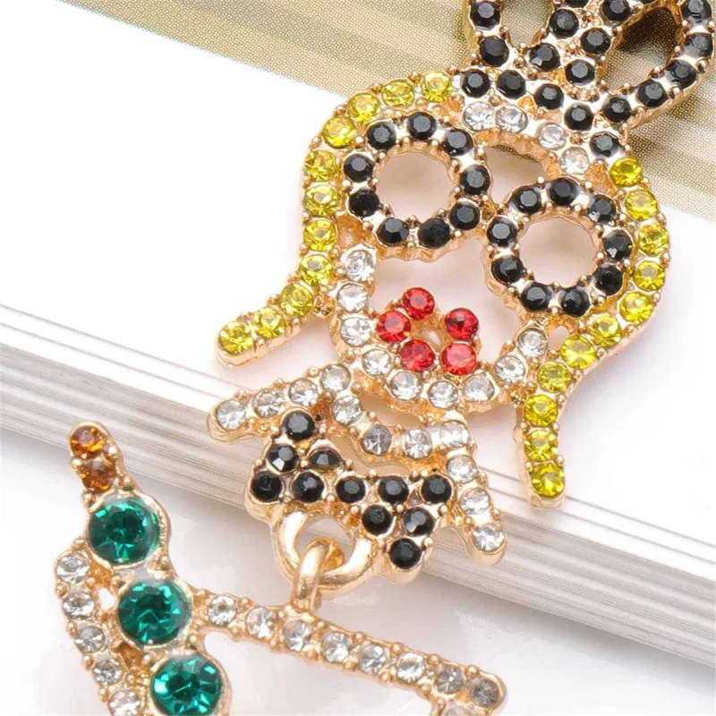 Cubic Zirconia & Goldtone Cocktail Drop Earrings made by Zulily