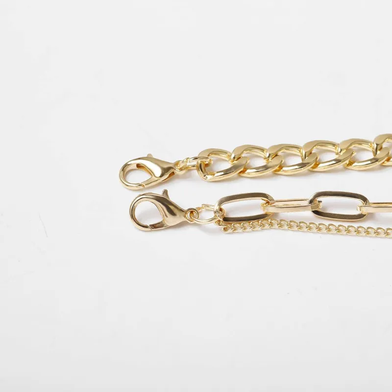 Cubic Zirconia & Goldtone Lock Pendant Necklace Set made by Zulily