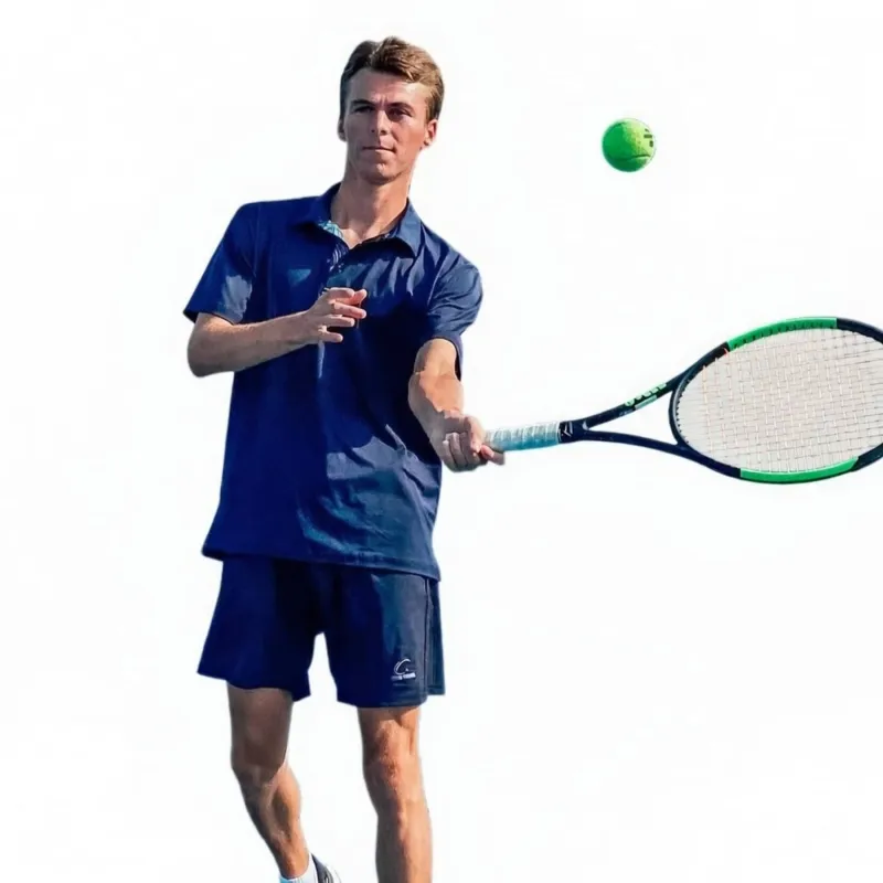 Men's Short Sleeve Collared Polo made by Zulily