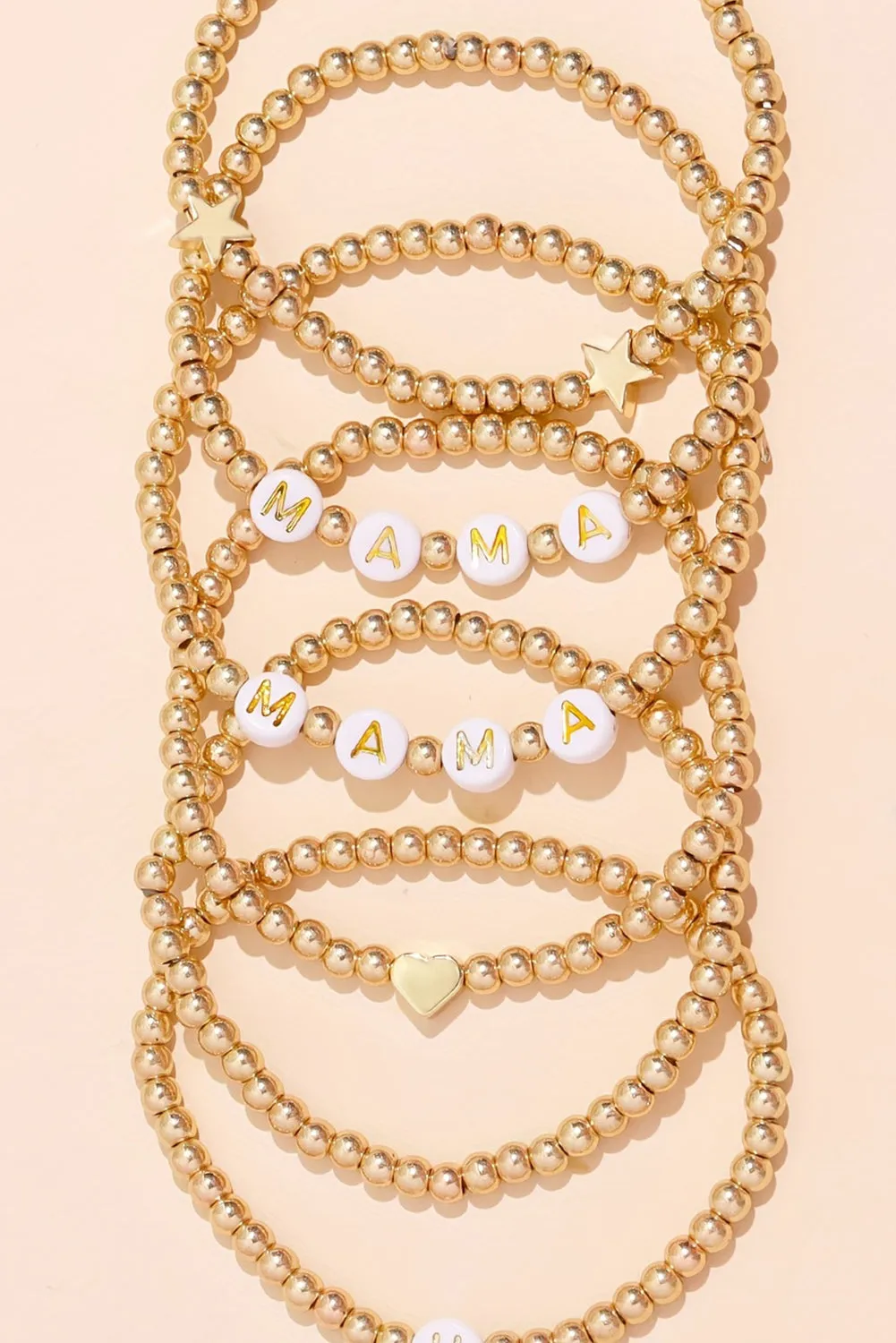 Milana Plated Beaded Bracelet Set sold by Zulily product image thumbnail 3