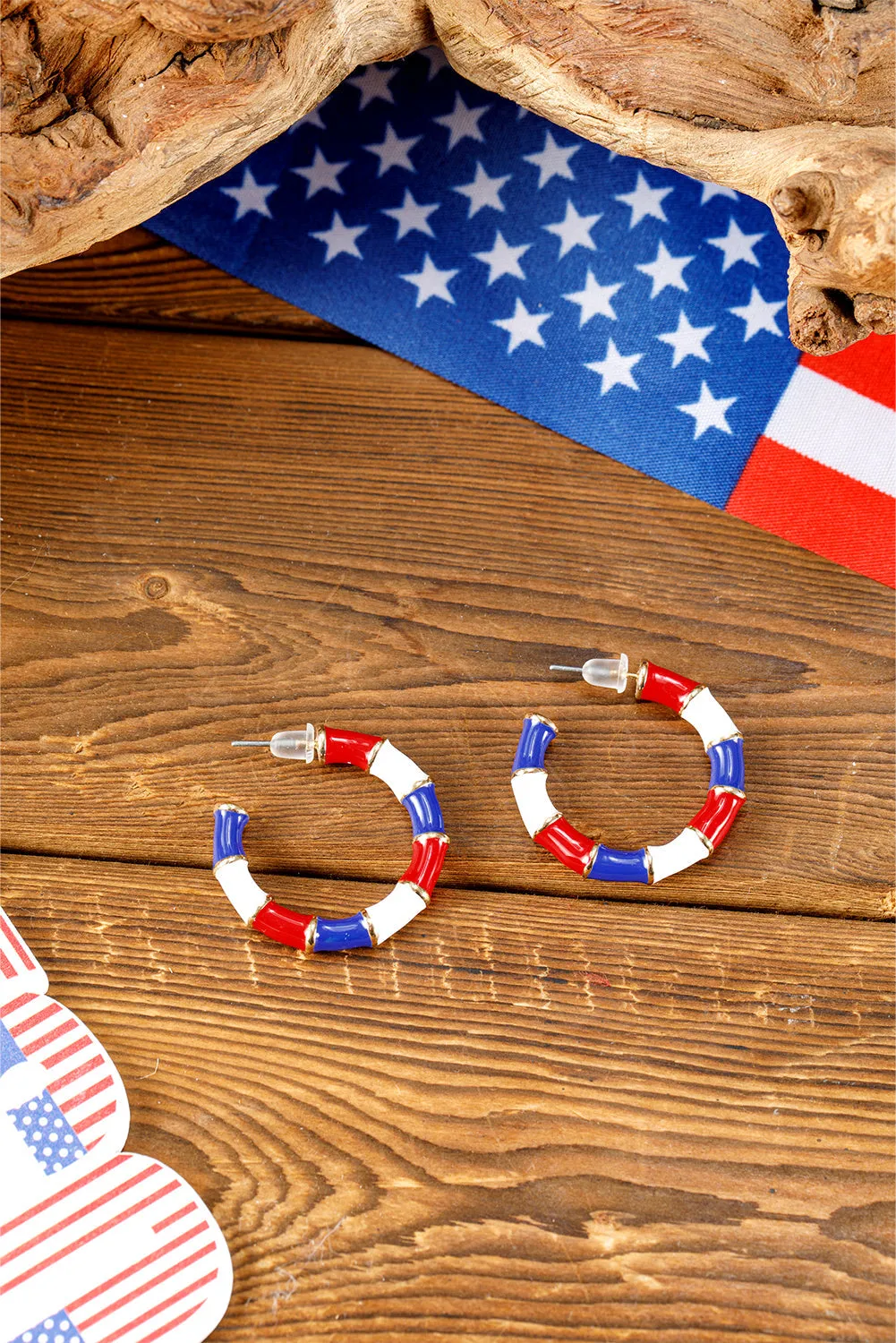 Leyla C Shape Stud Earrings sold by Zulily product image thumbnail 3