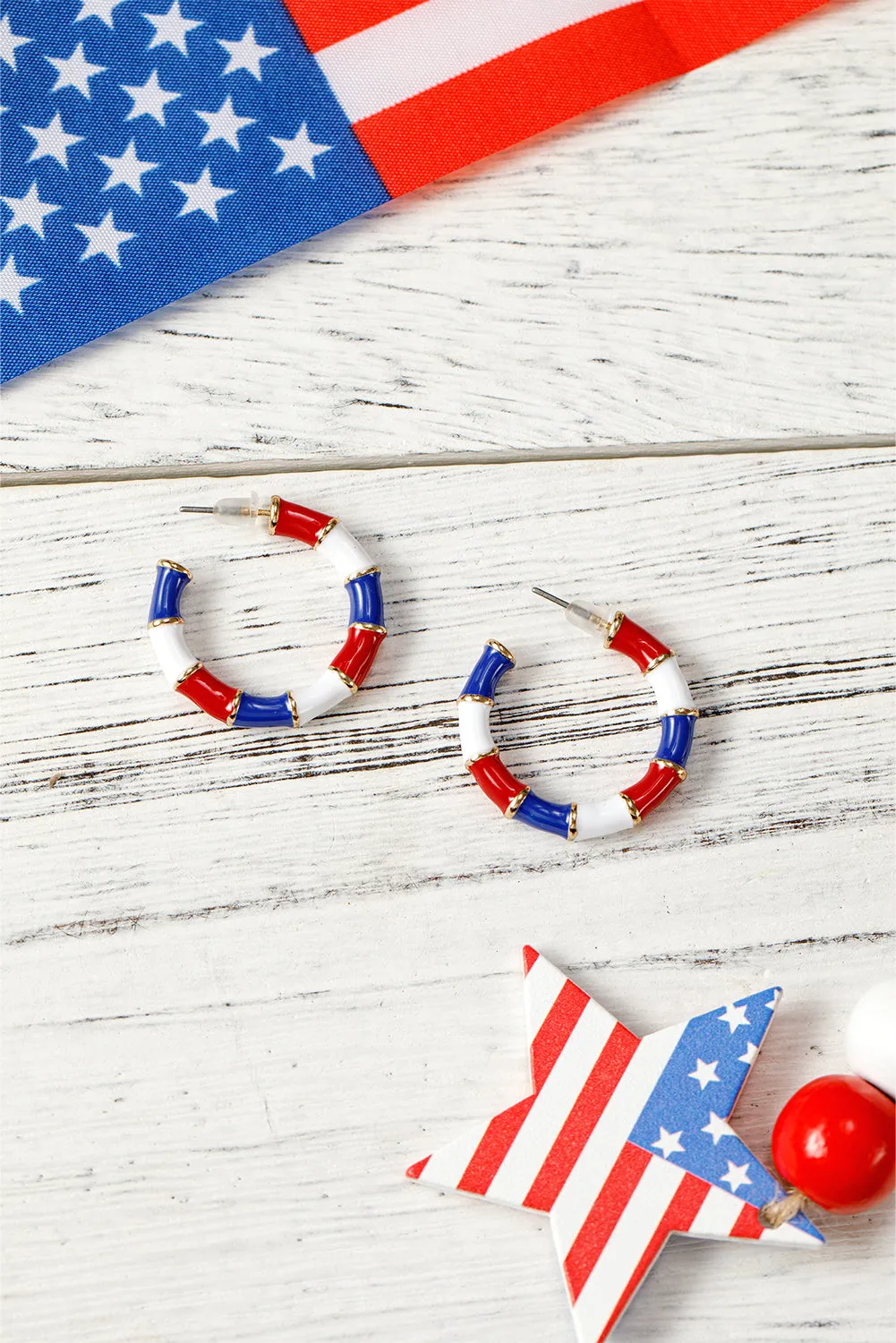 Leyla C Shape Stud Earrings sold by Zulily product image thumbnail 2