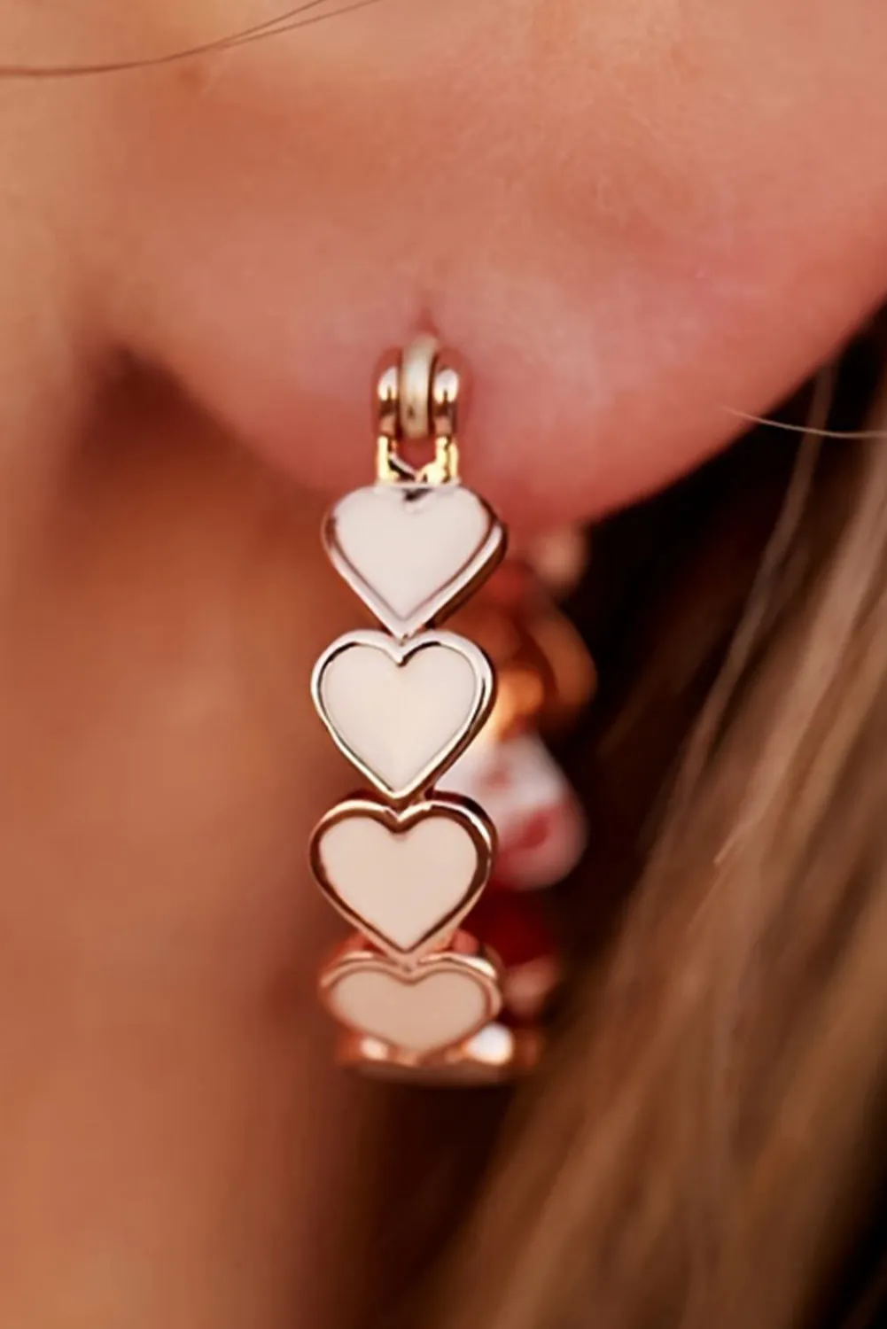 Heart Shape Small Hook Earrings sold by Zulily product image thumbnail 3