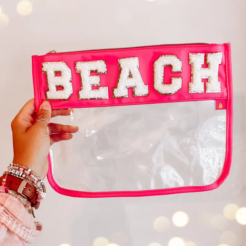 Bailey Clear Pouch | Includes Up To 5 Patches made by Threaded Pear