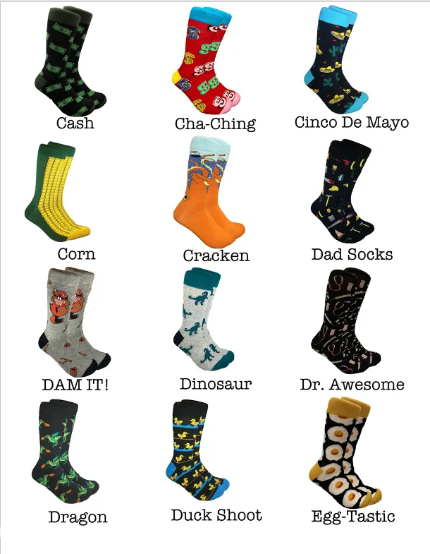 cRAZY sockS for MeN sold by Zulily product image thumbnail 3